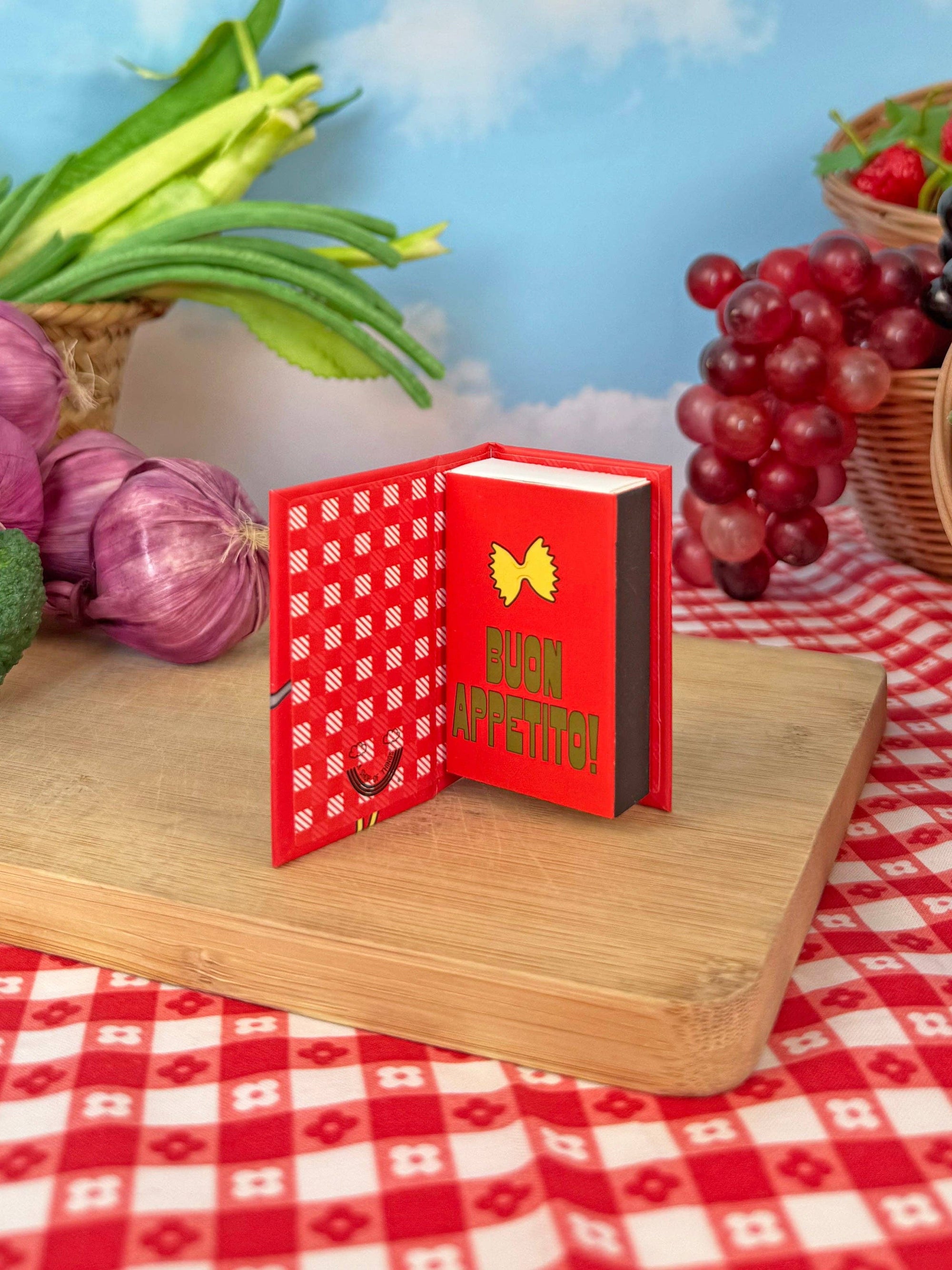 Pasta Cookbook Matches