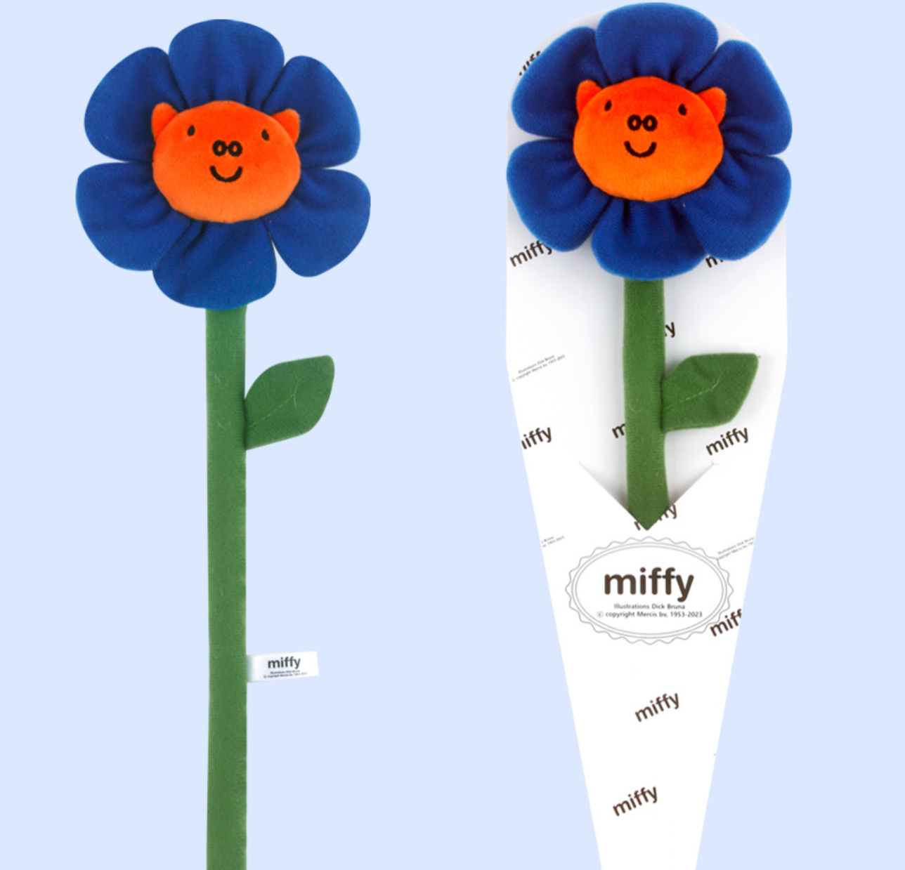 Miffy Fabric Flower, Poppy Pig