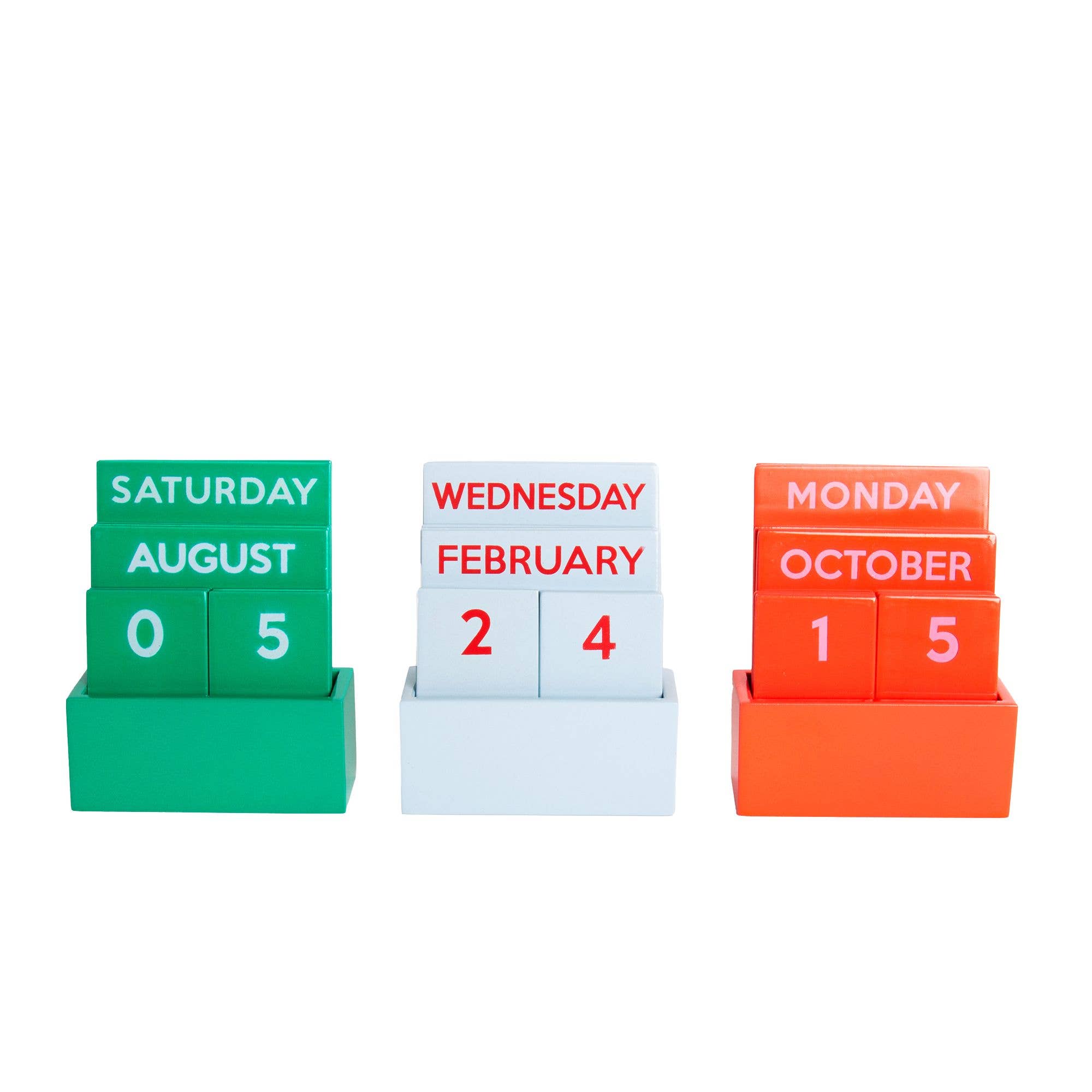 Table Calendar, Red