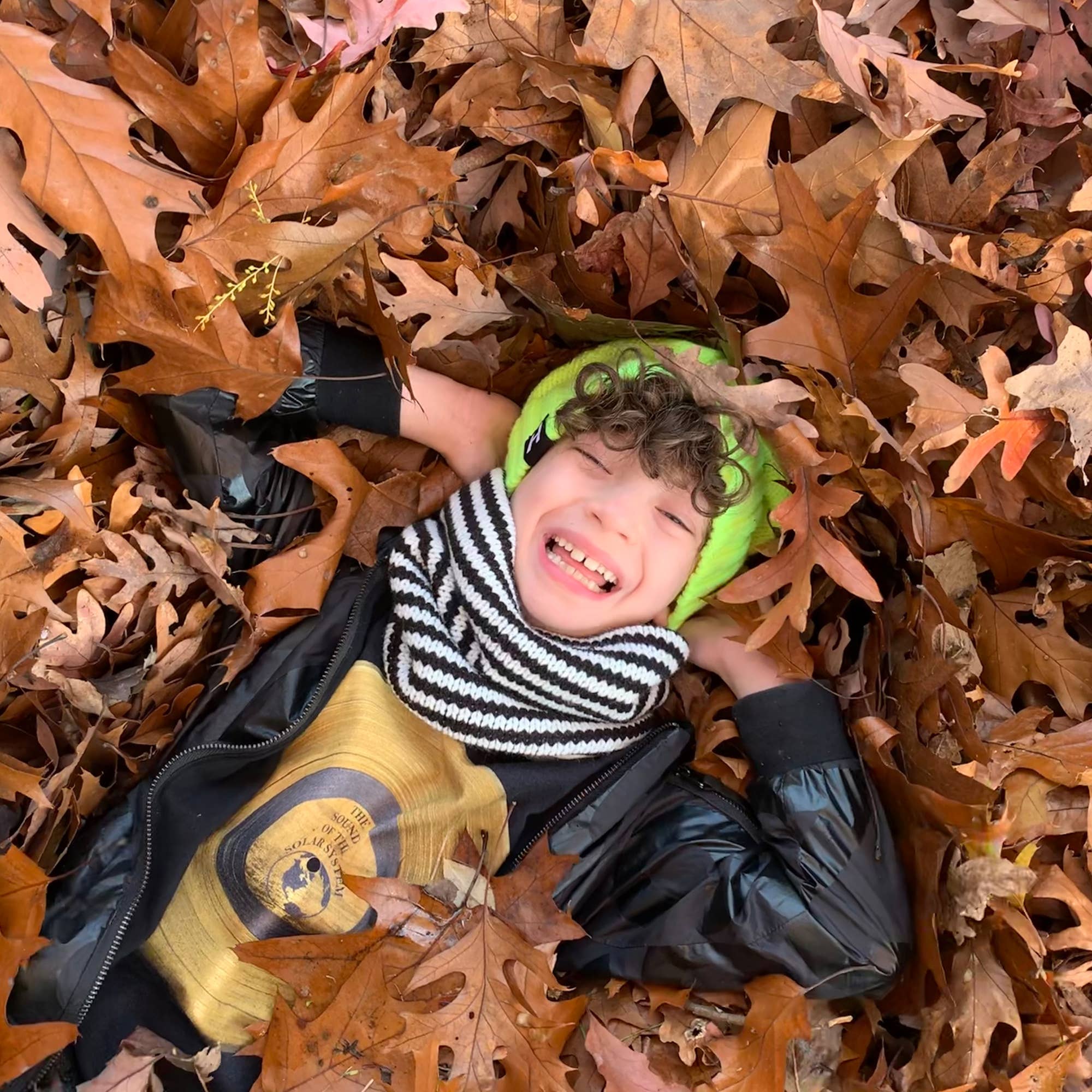 Kids Beanie, Neon Yellow