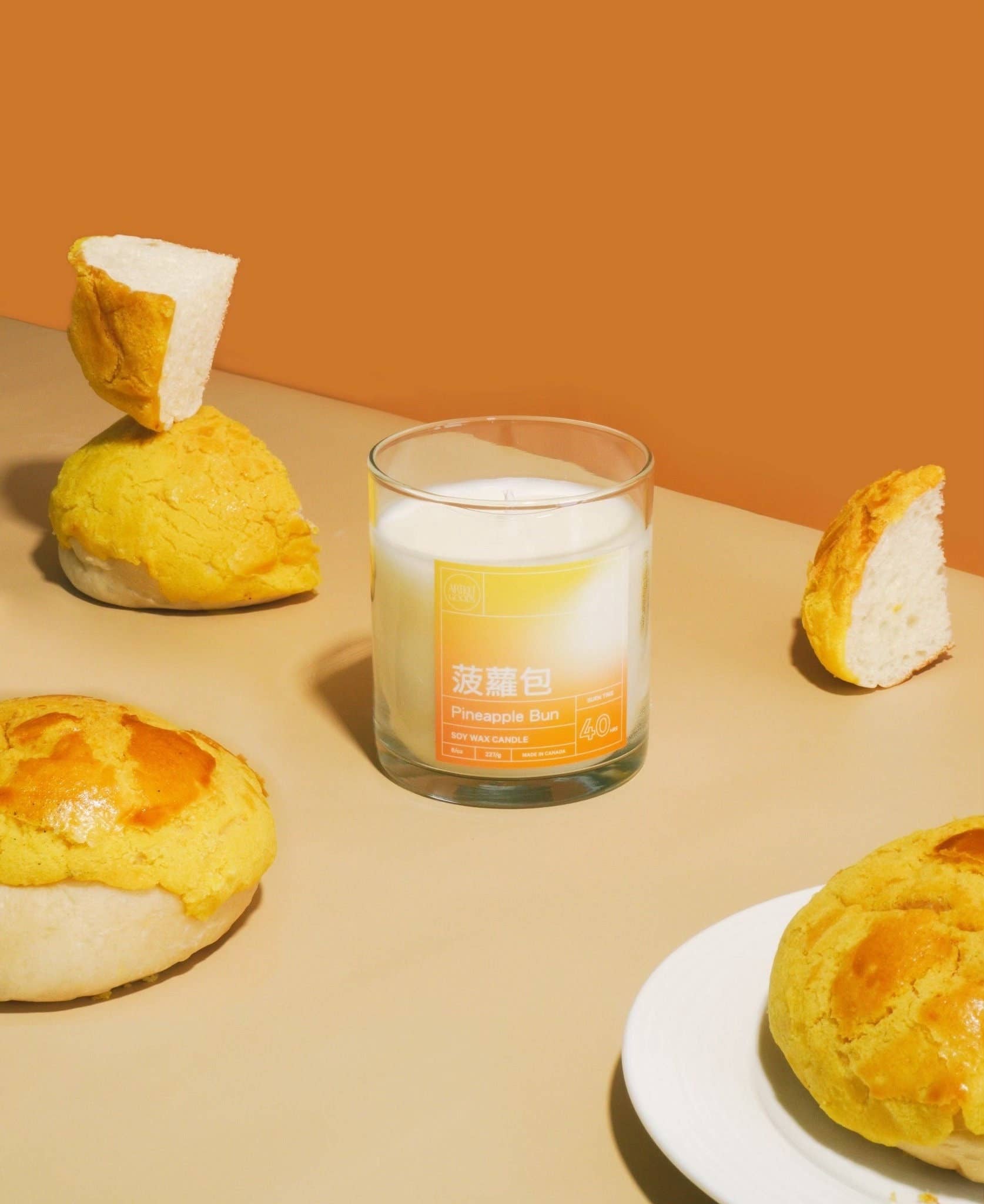 Pineapple Bun Scented Candle