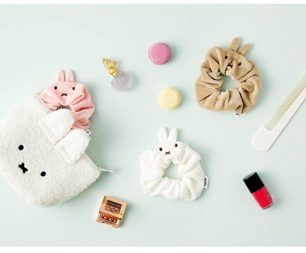 Miffy Scrunchie, Beige