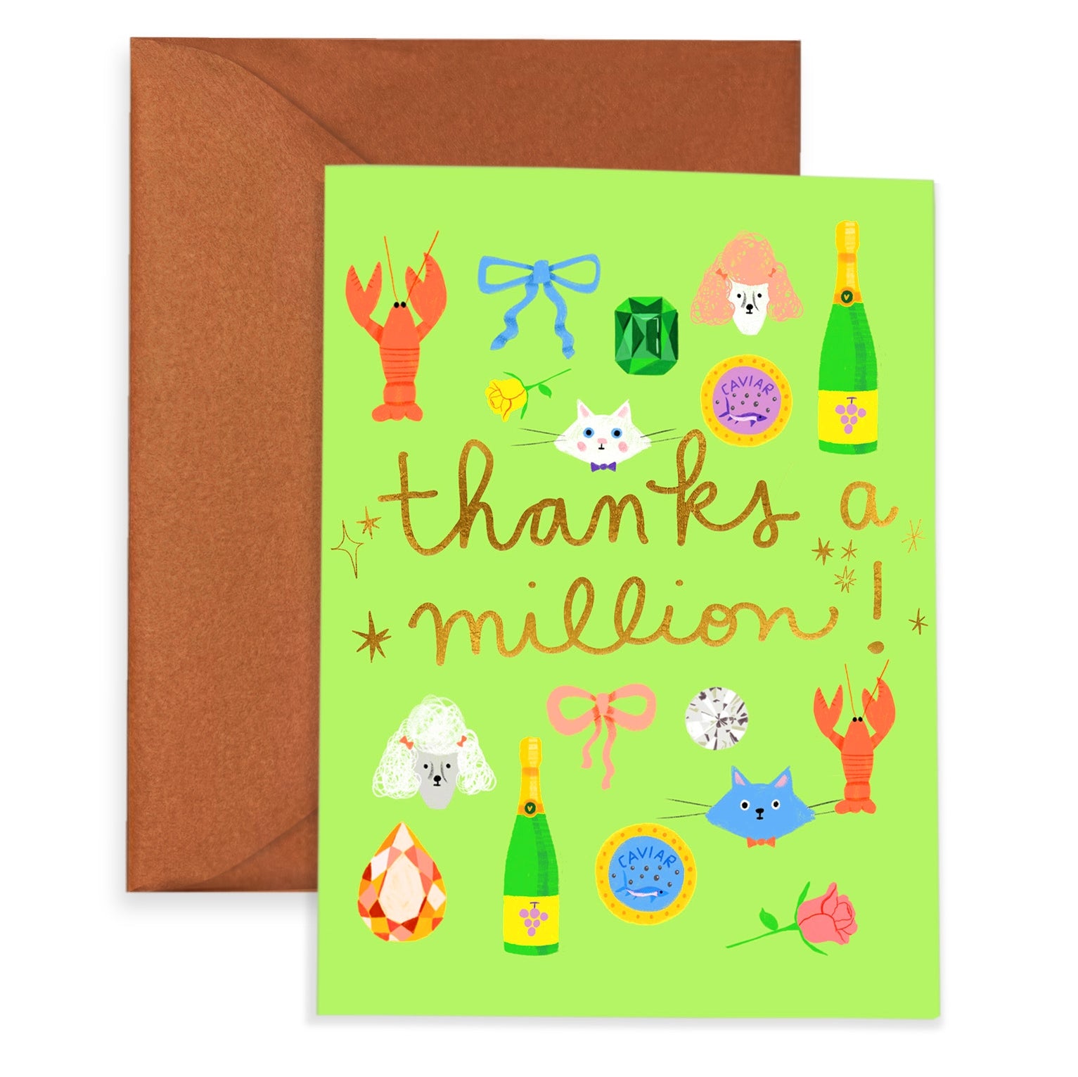 Fancy Pants Thank You Card