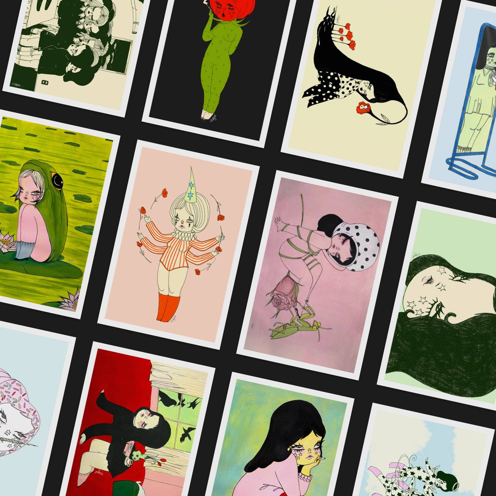 Valfre Postcards Vol 2, Set of 12