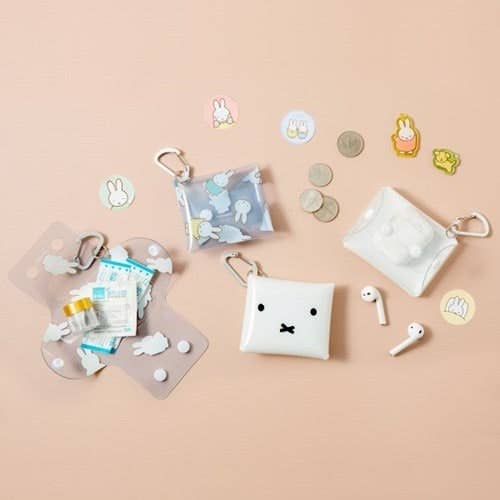 Miffy Clear Pouch Key Ring