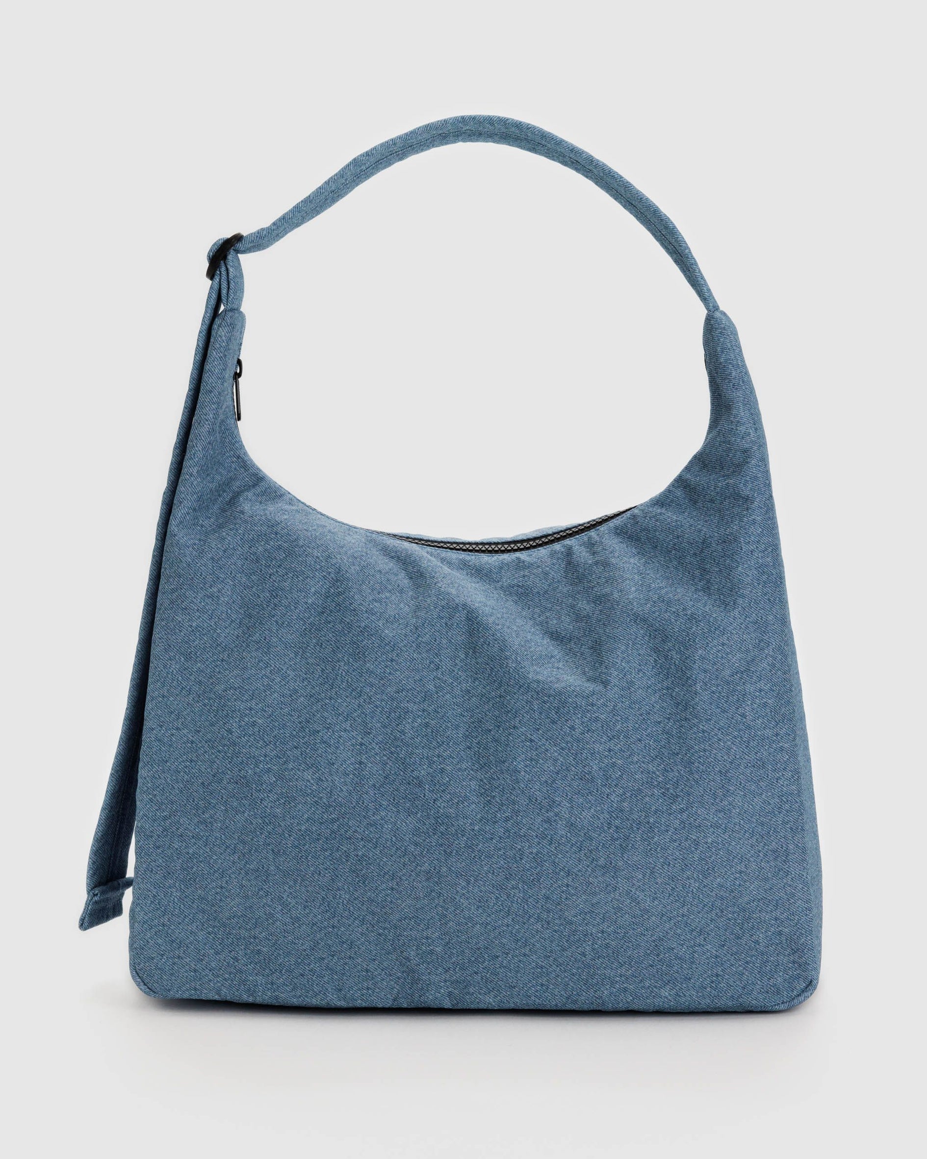 Nylon Shoulder Bag, Digital Denim