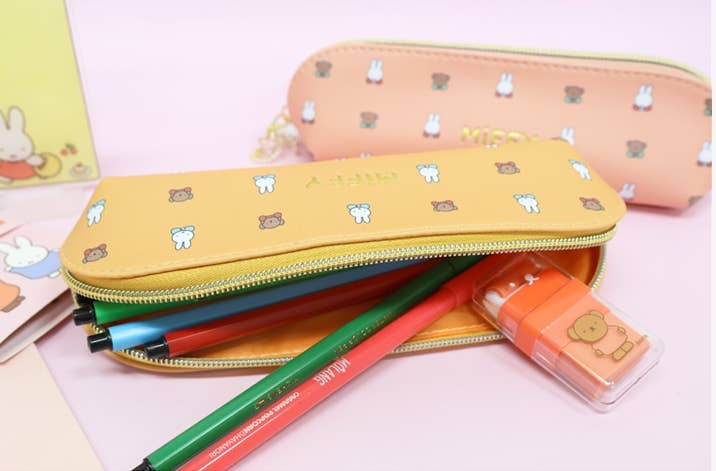 Miffy Pattern Pencil Pouch