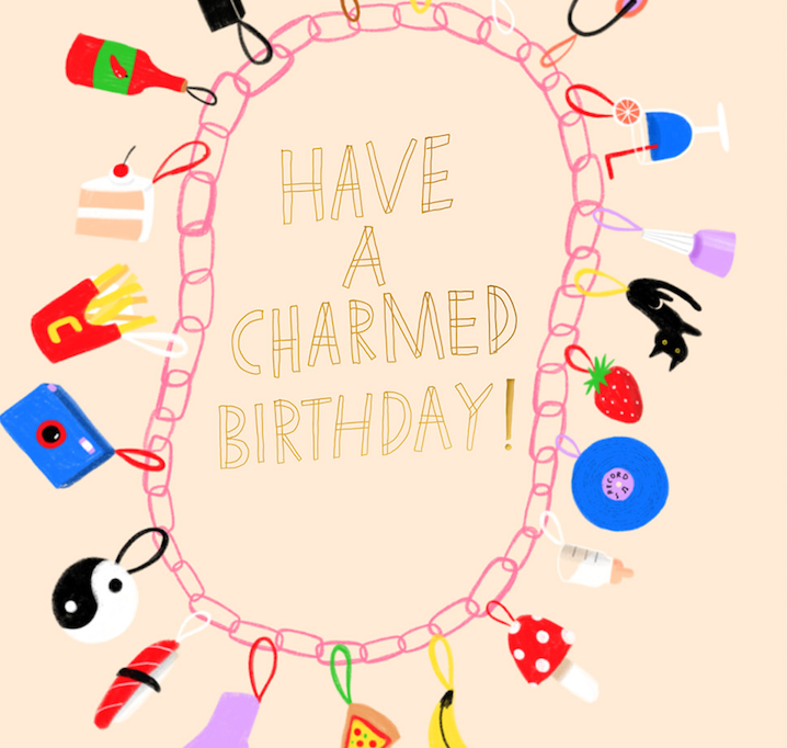 Charmed Birthday Card