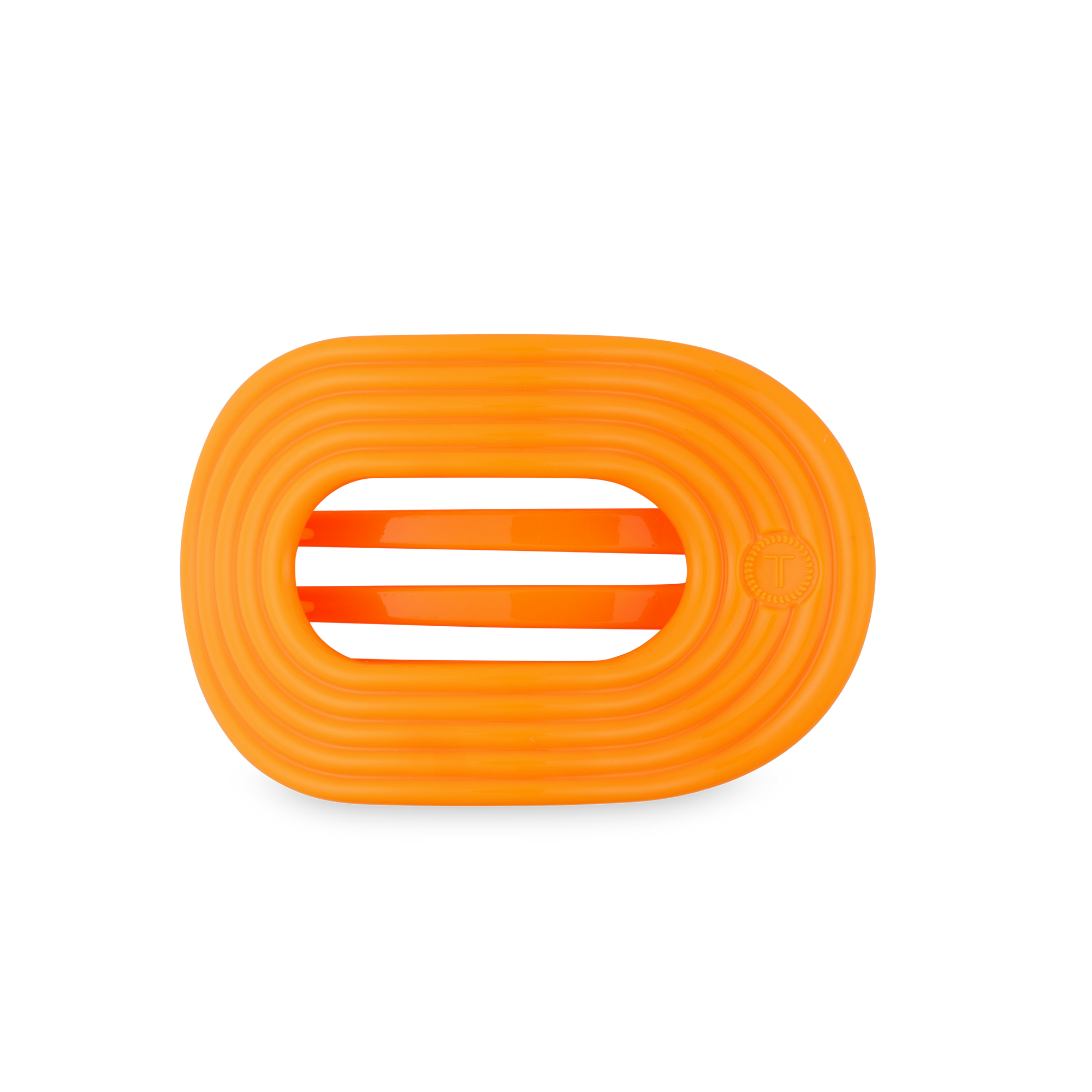 Day Rave, Medium, Flat Round Hair Clip