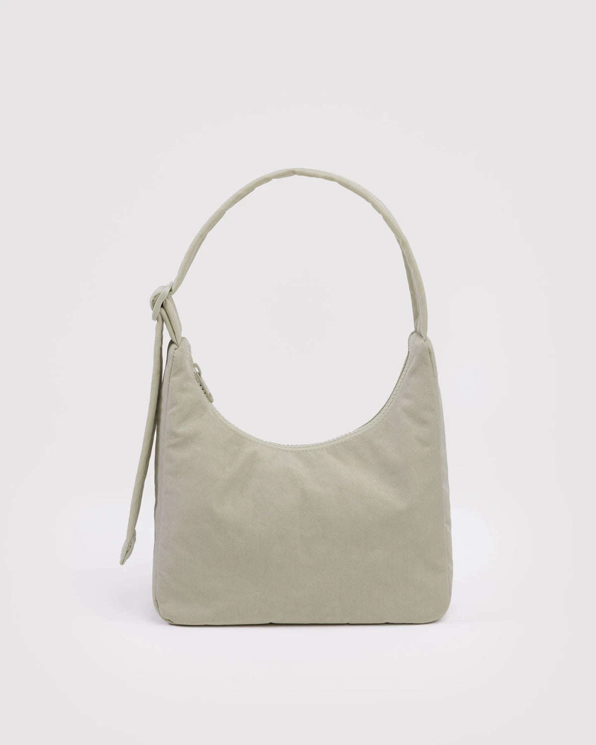 Mini Nylon Shoulder Bag, Celadon
