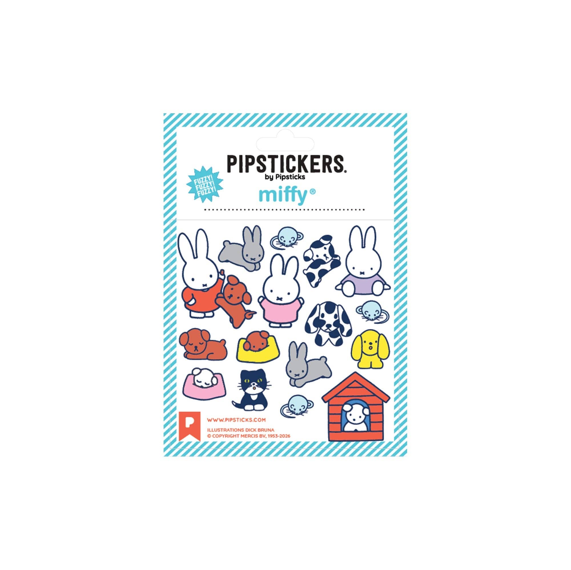 Miffy and Furry Friends Sticker Sheet