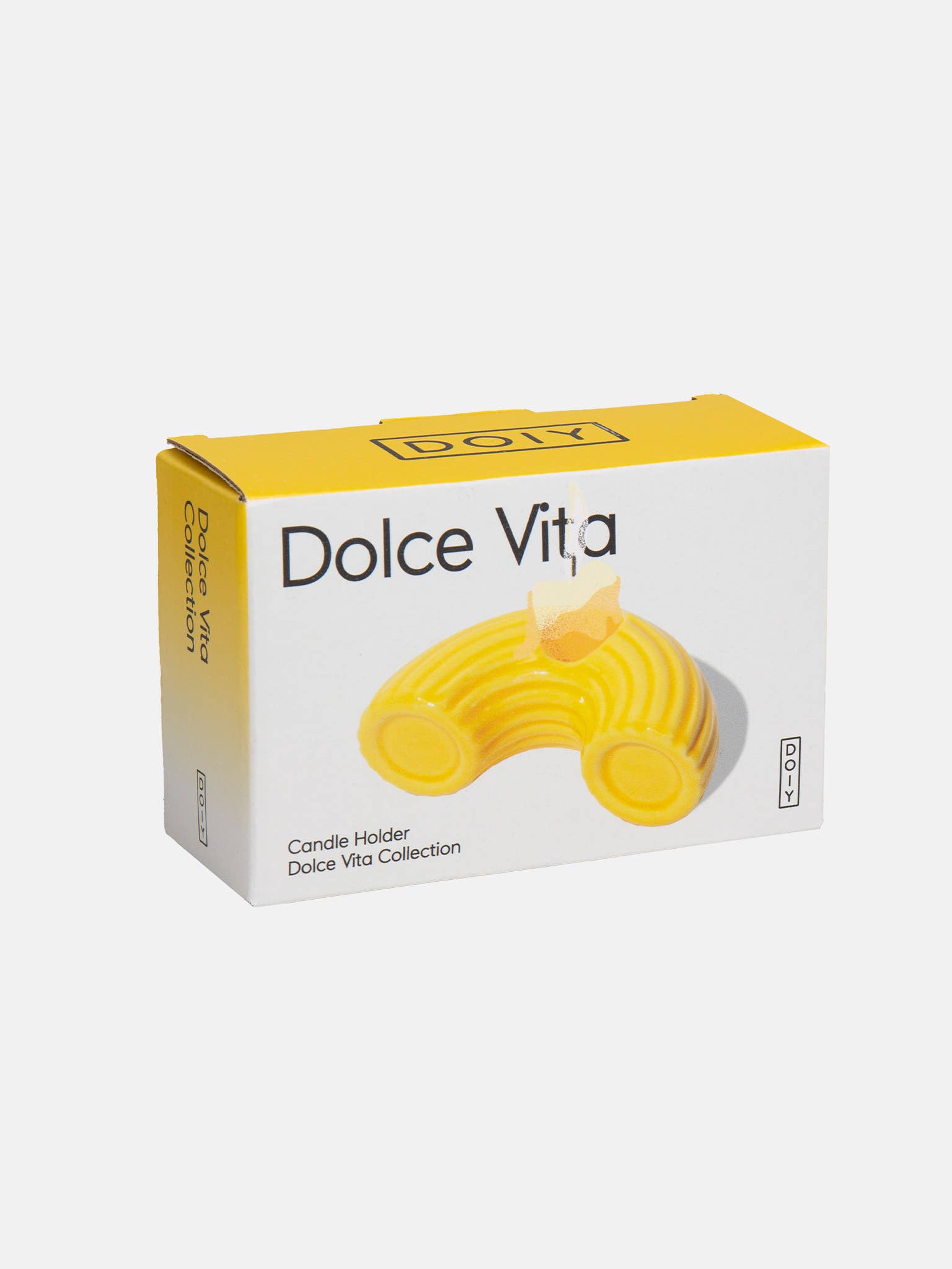 Macaroni Candle Holder