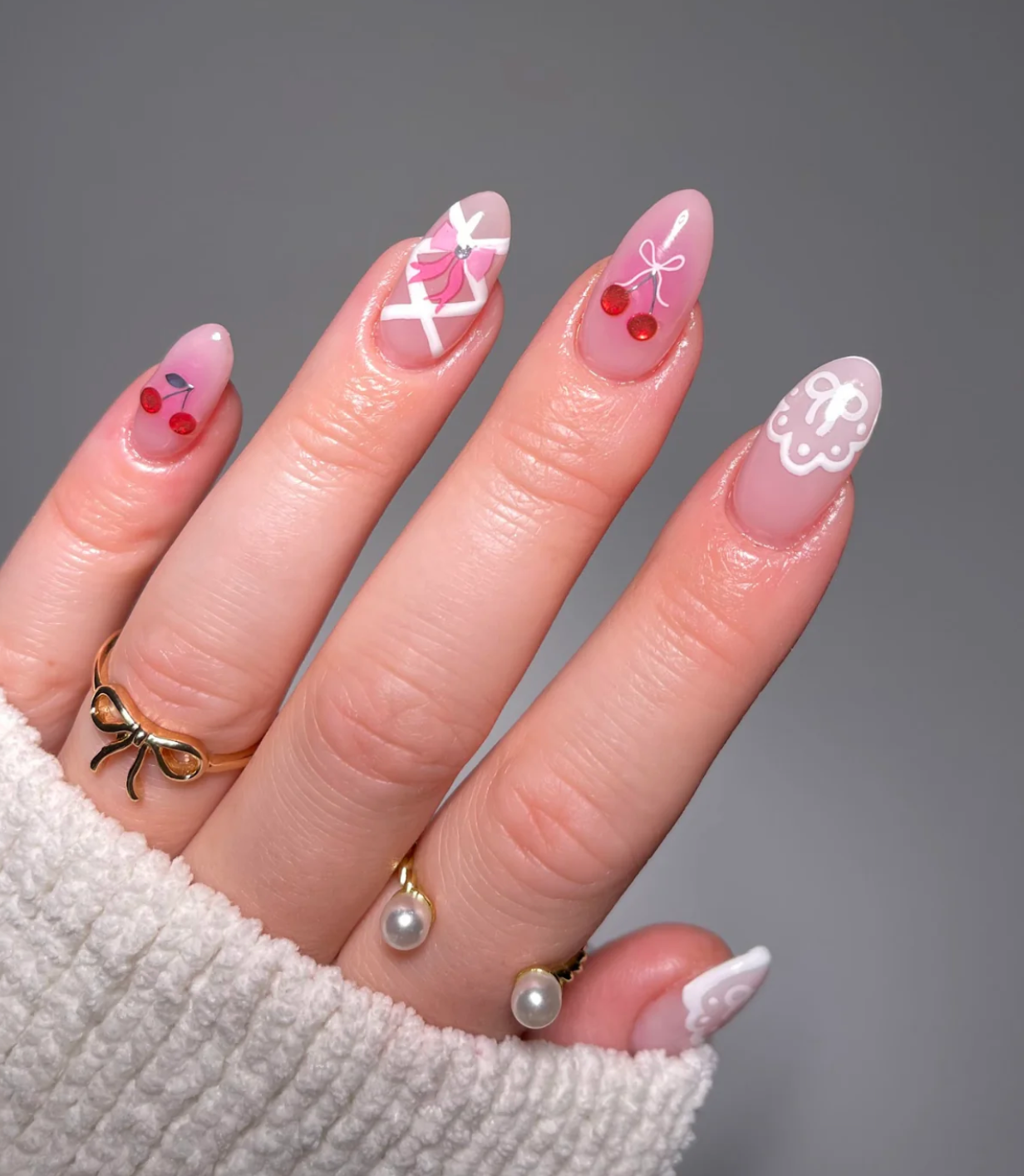 Nail Art Stickers, Coquette