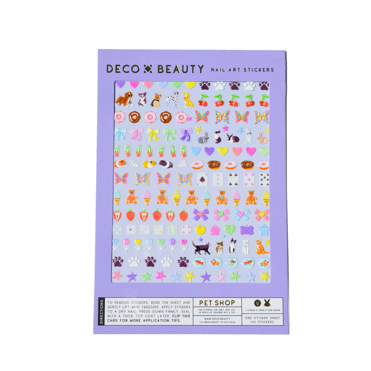 Nail Art Stickers, Pet Shop