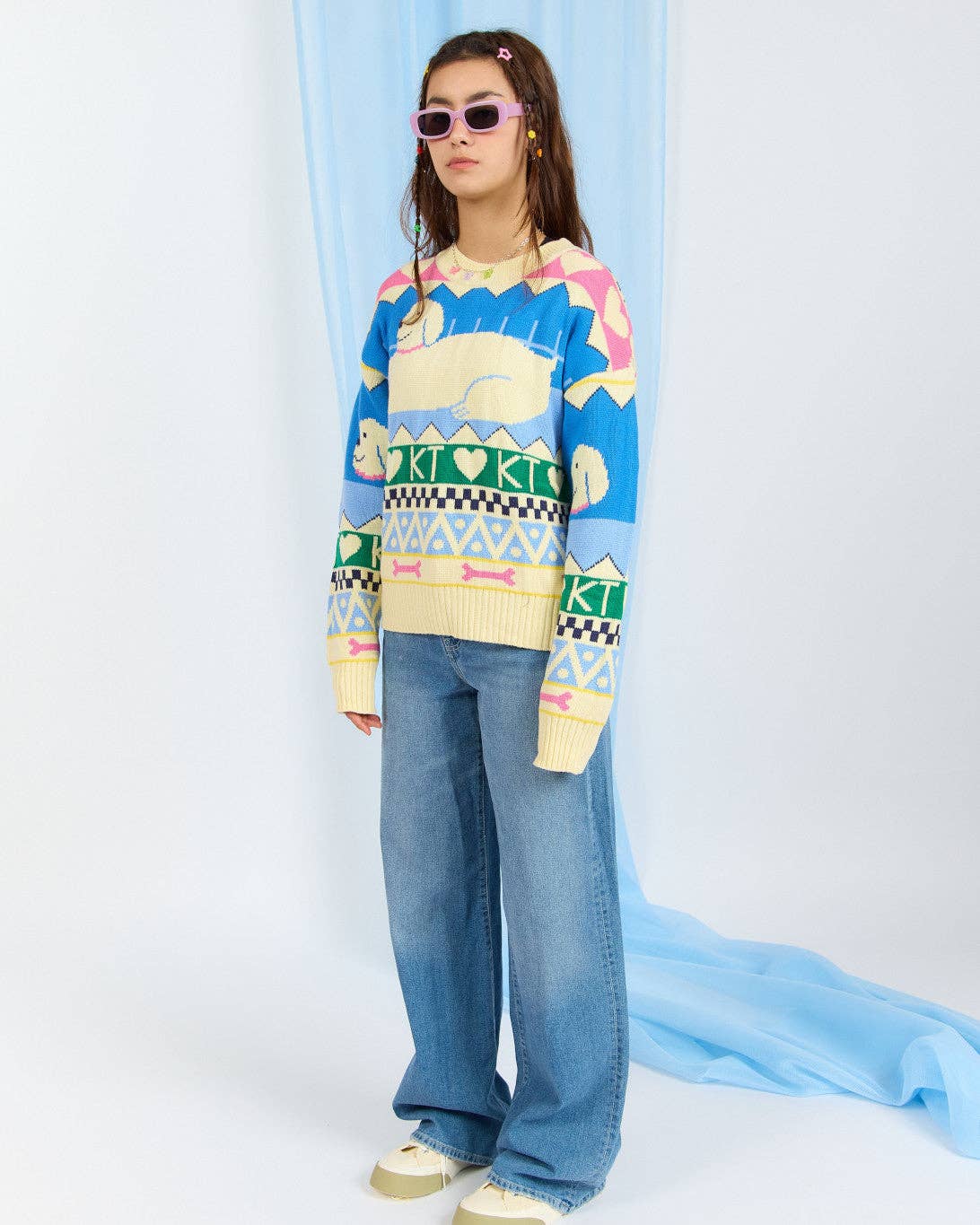 The Dog Tales Chunky Knit Sweater