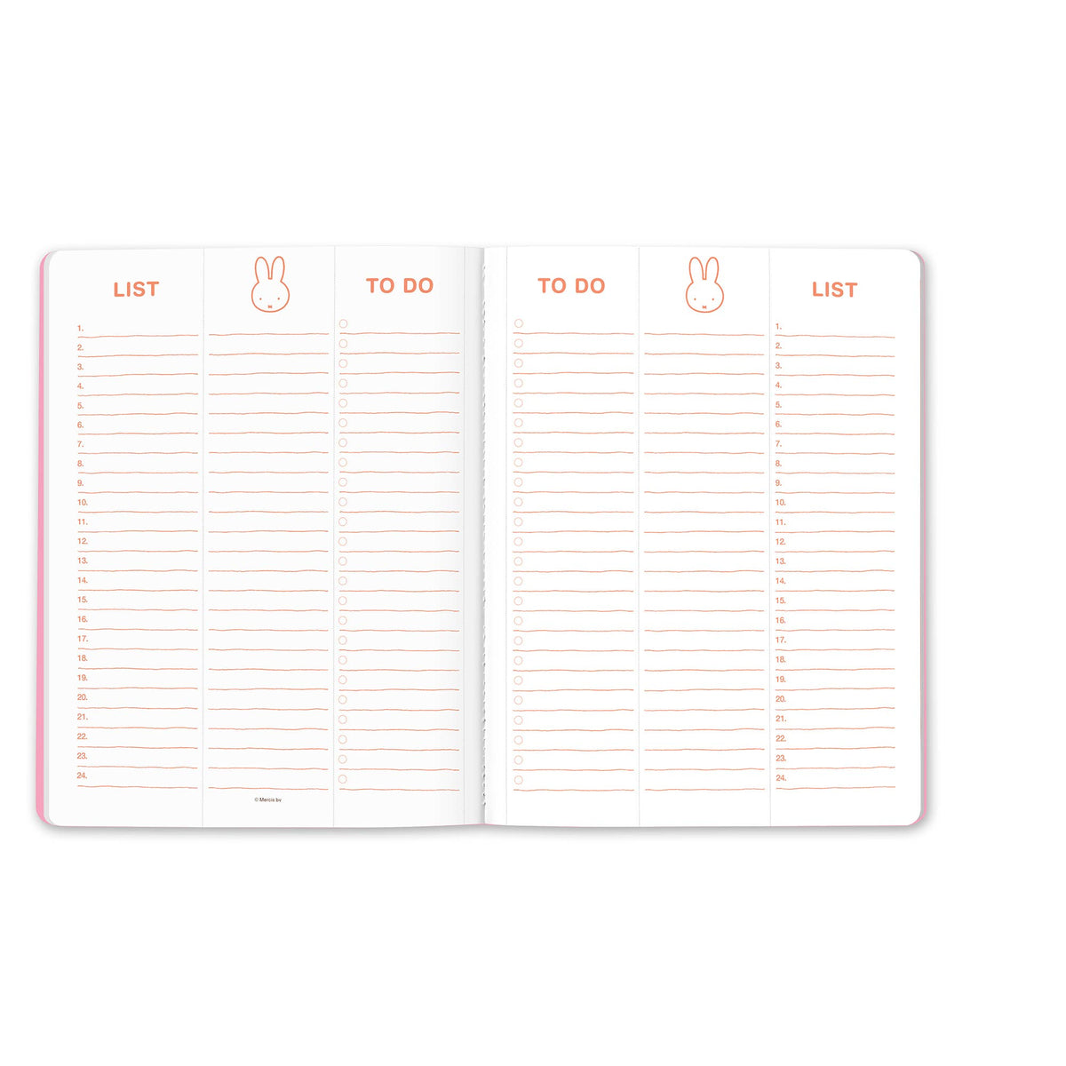 2027 Miffy A Year in Color Just Right Monthly Planner with Enamel Charm Bookmark