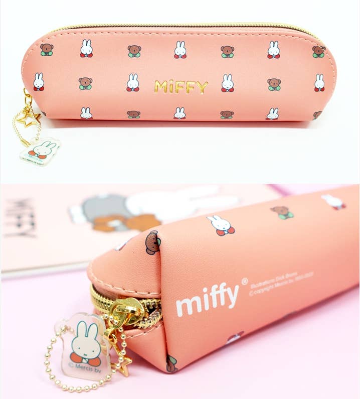 Miffy Pattern Pencil Pouch