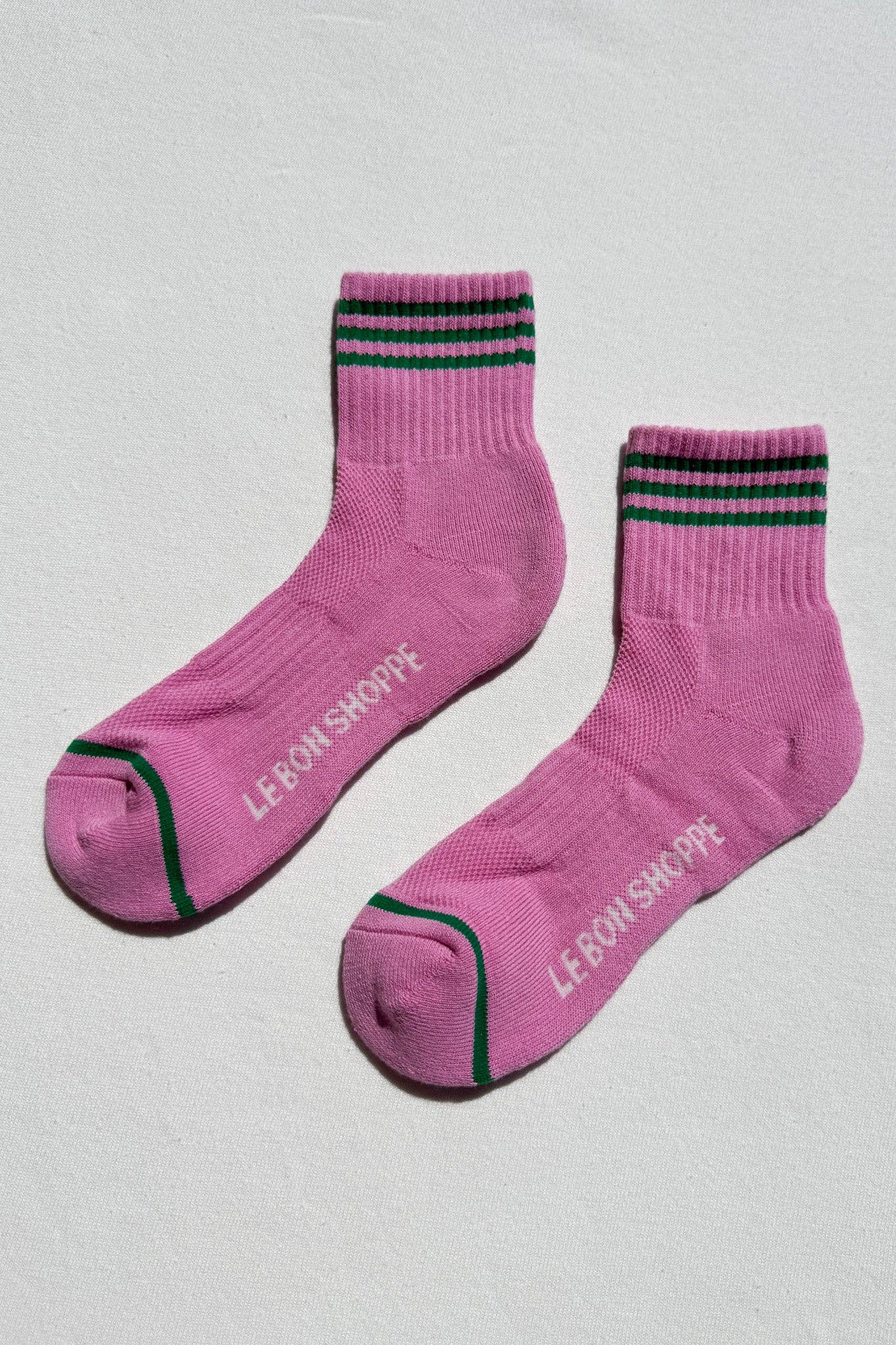Girlfriend Socks, Rose Pink