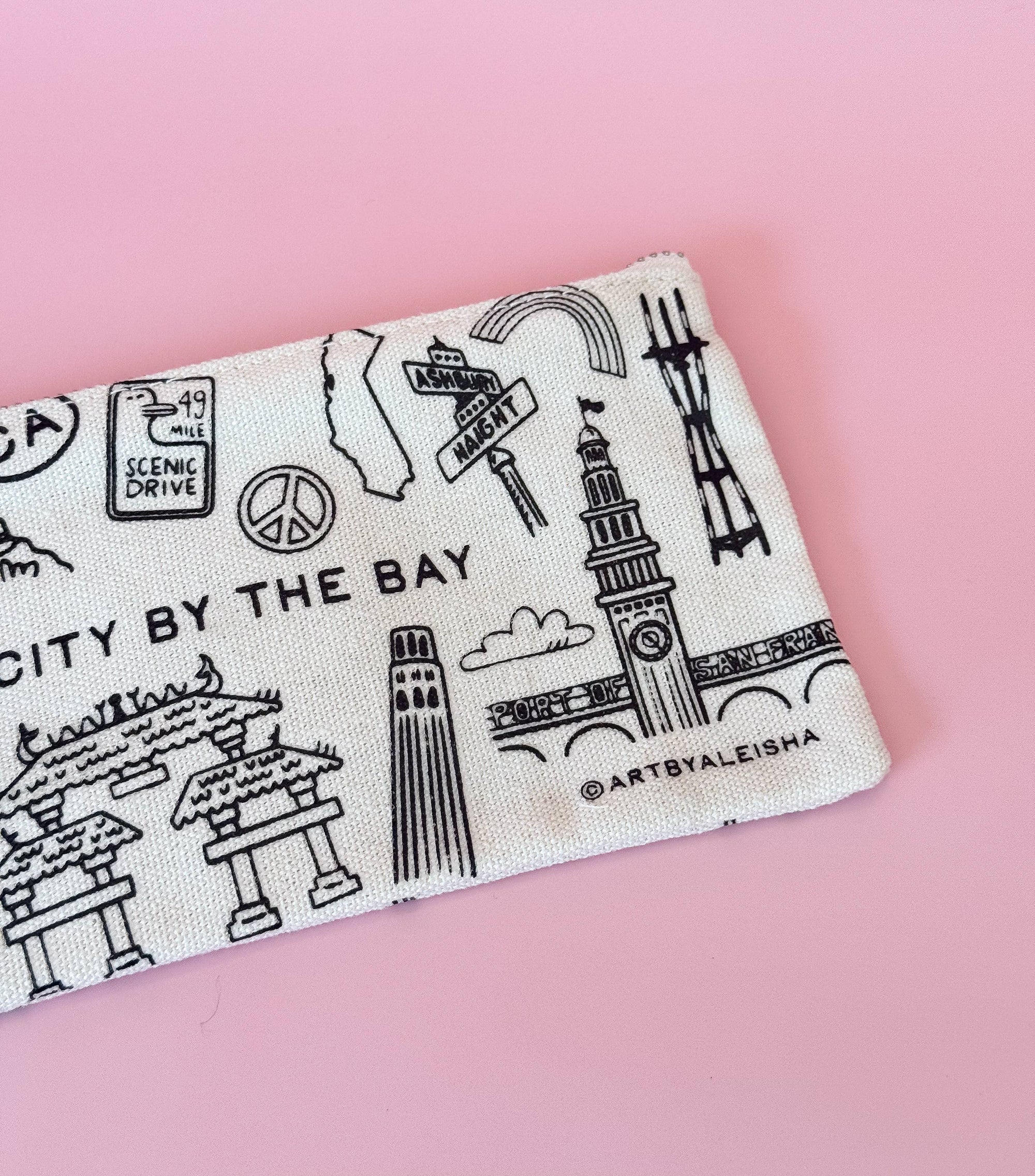 San Francisco Icons Pencil Pouch