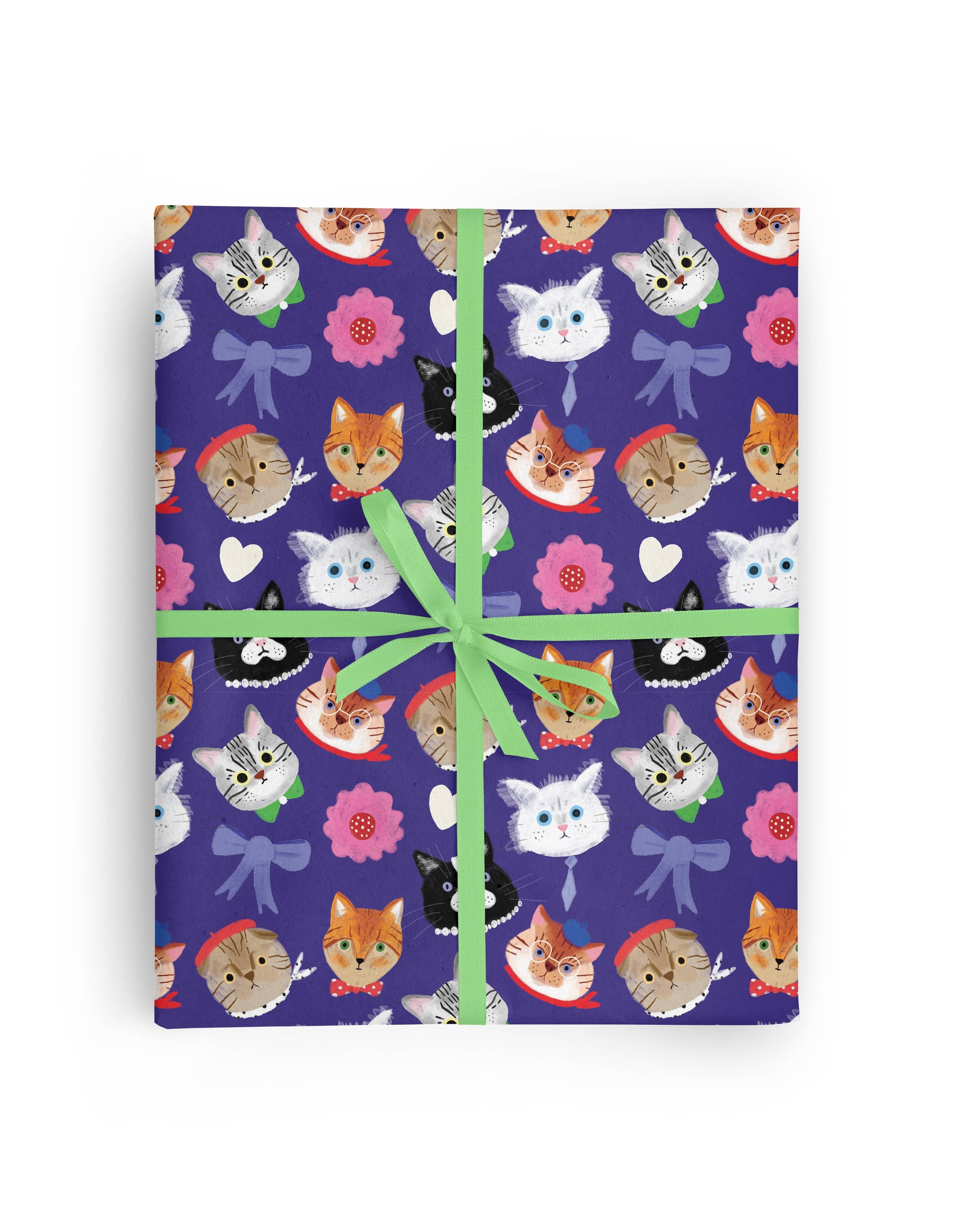 Cat Fancy Rolled Gift Wrap, 3 Sheets