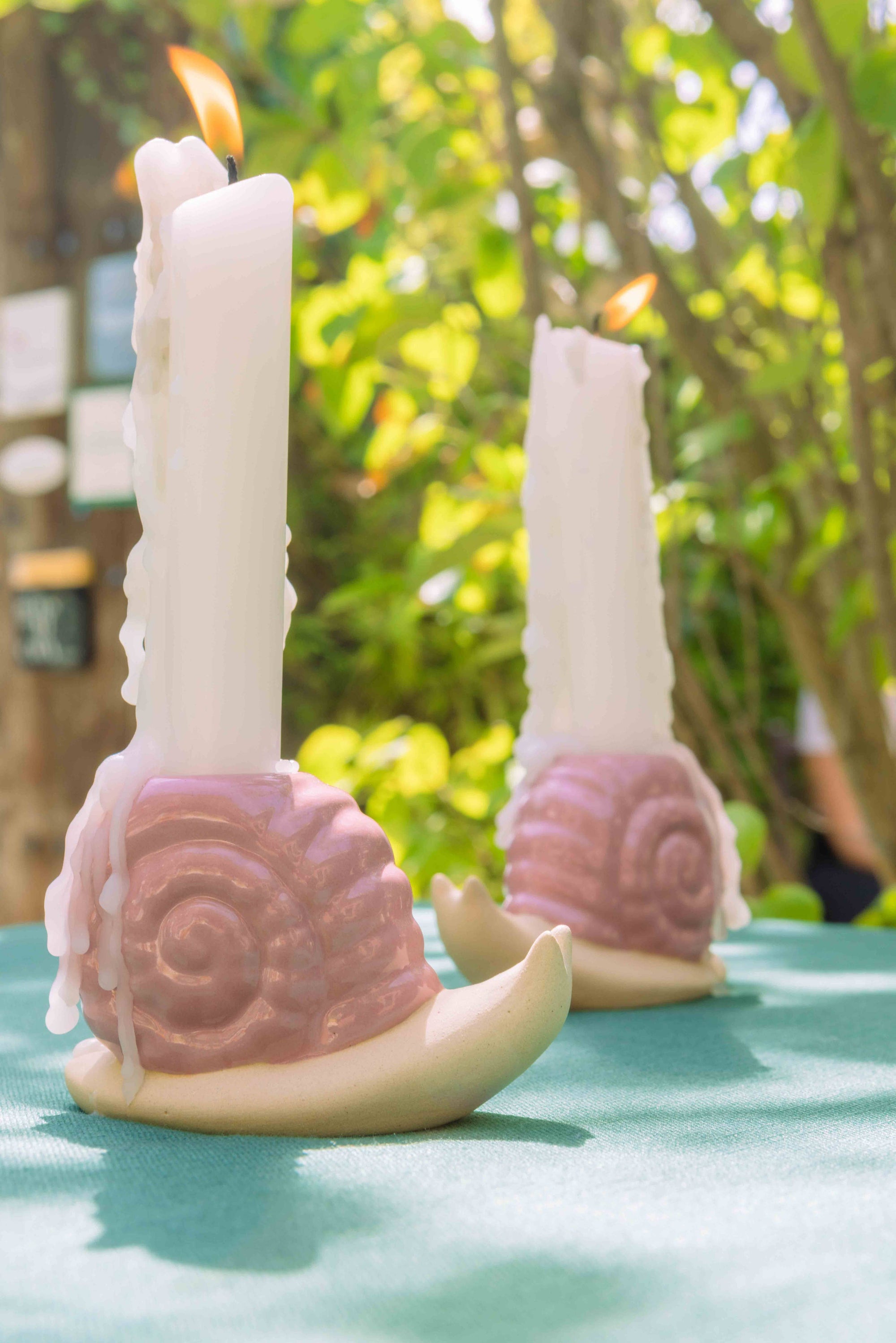 Snail Candle Holder