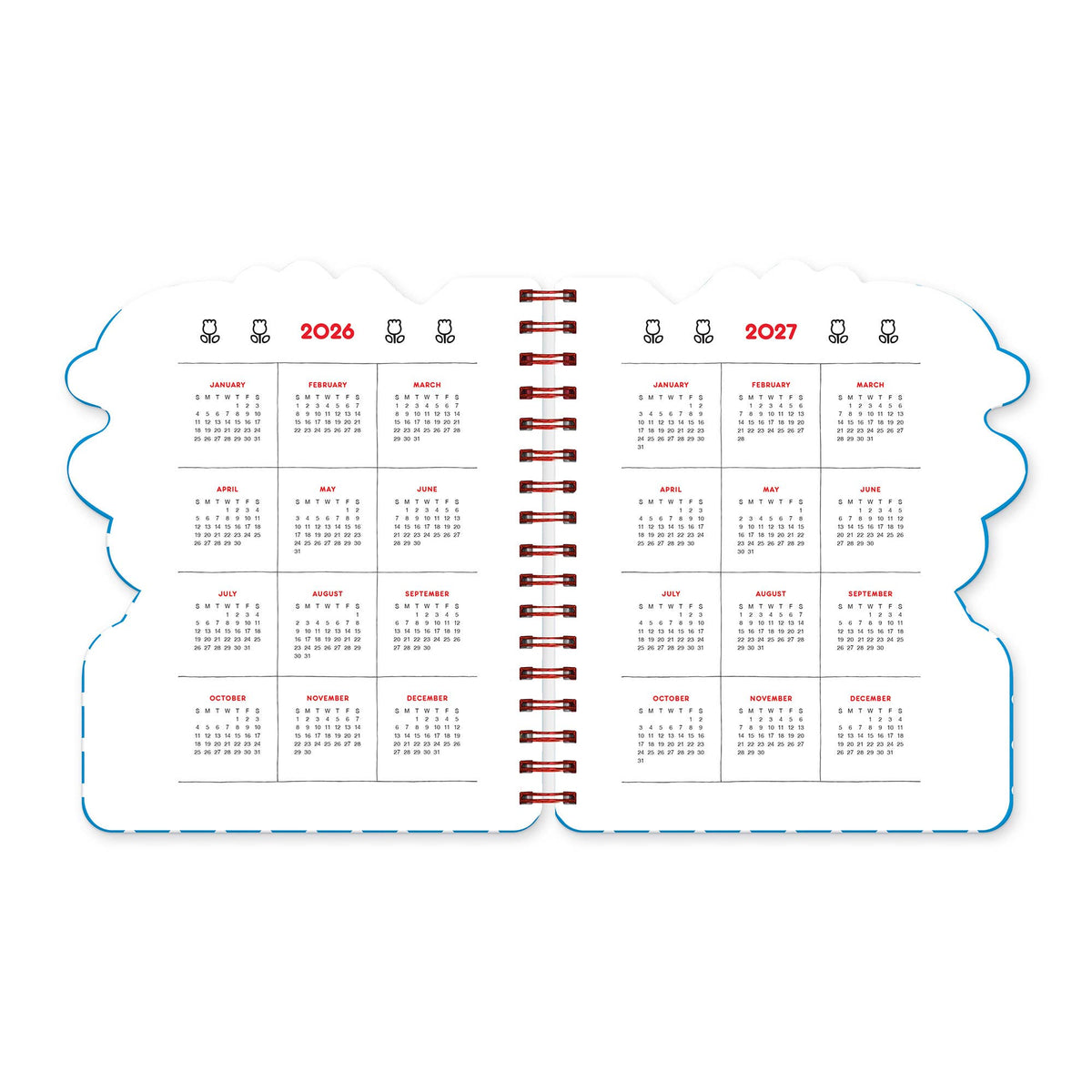 2027 Hello Kitty® and Friends Retro Die-Cut Weekly Planner