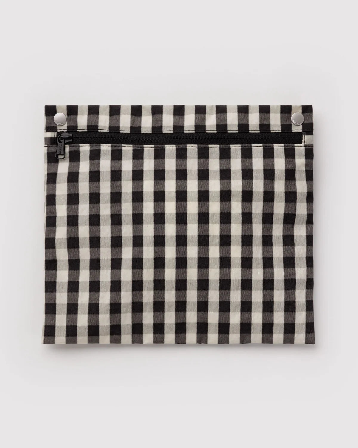 Cloud Carry-On, Black and Cream Gingham