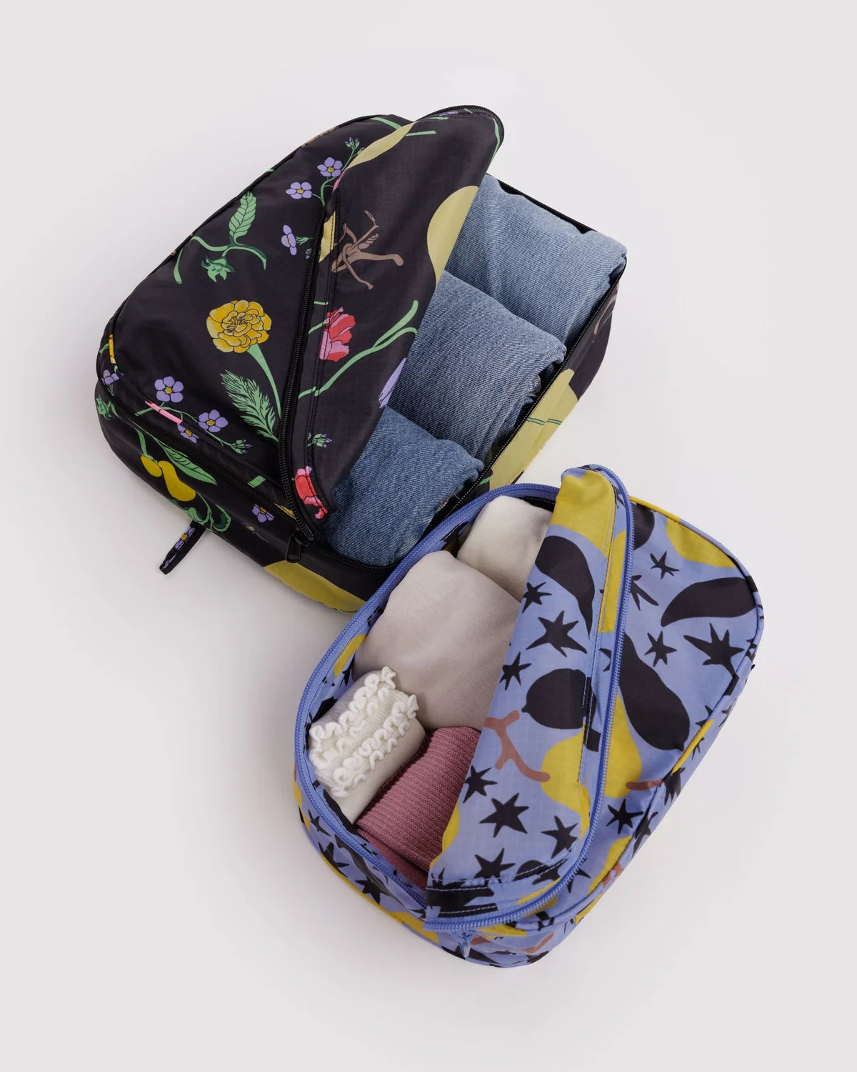 Packing Cube Set, Winter Orchard