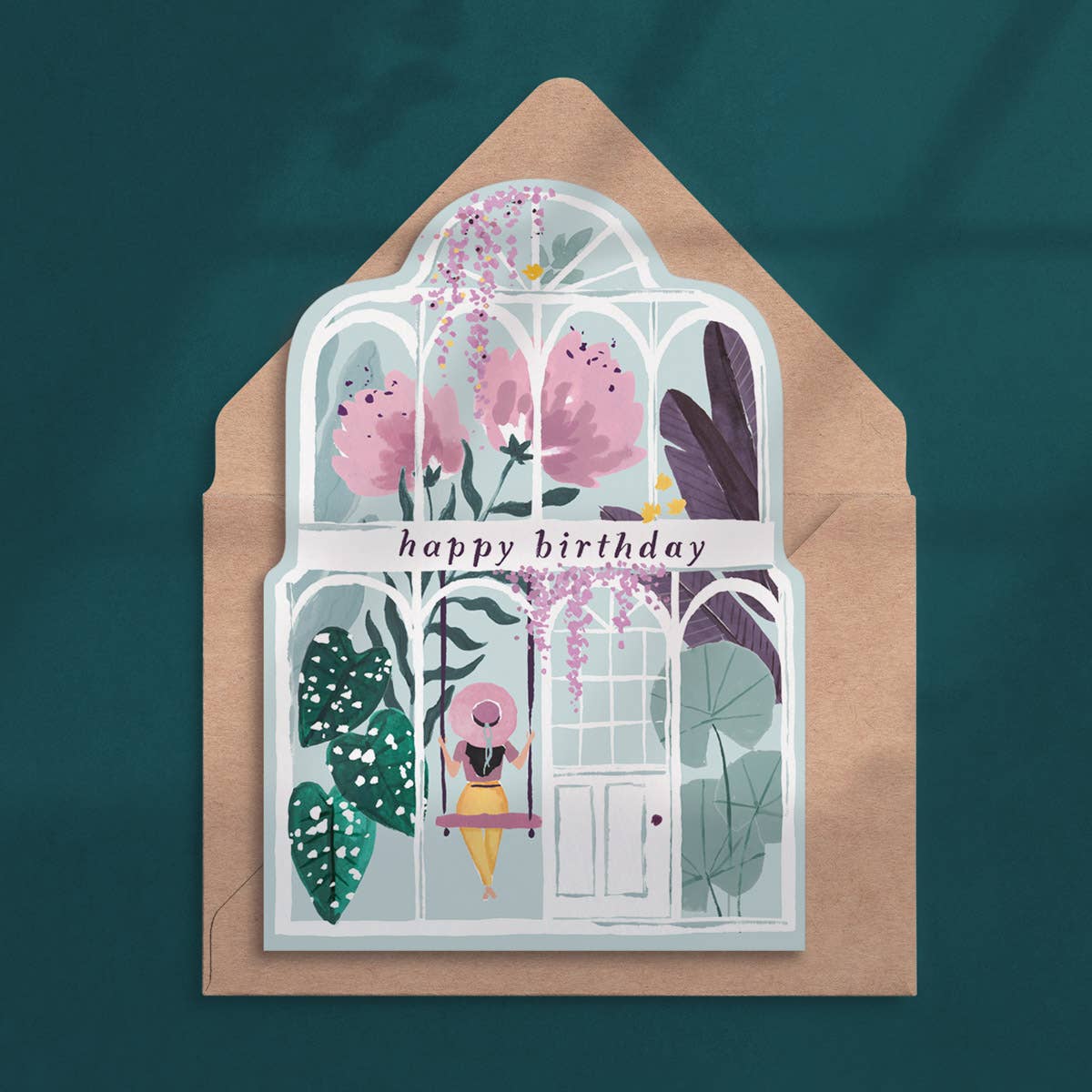 Greenhouse Birthday Card