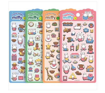 Miffy 3D Crystal Deco Stickers