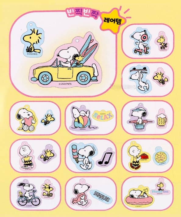 Snoopy Acrylic Keyring Blind Box