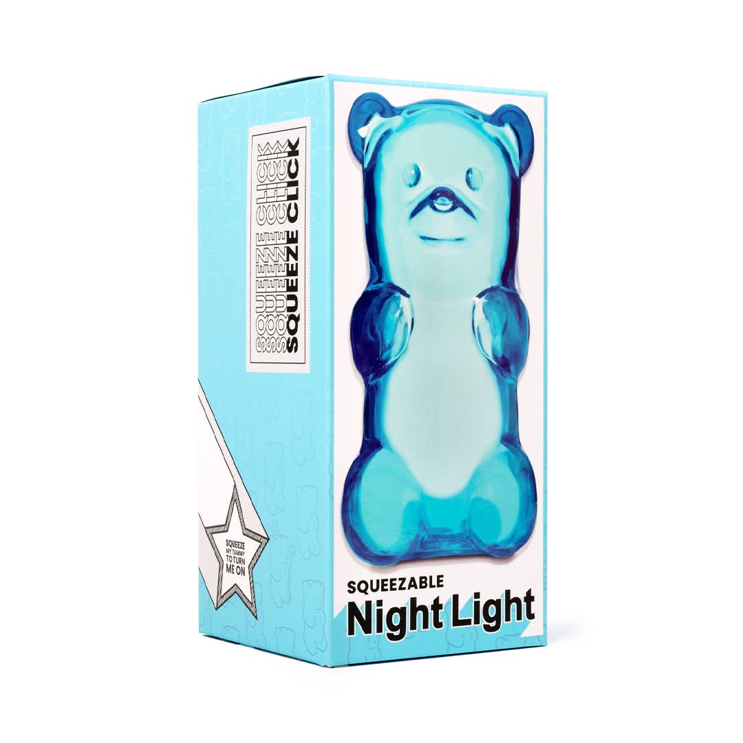 Squeezable Gummy Nightlight, Blue Razz