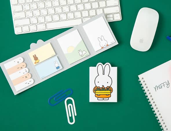 Miffy 4-Fold Sticky Memo Set