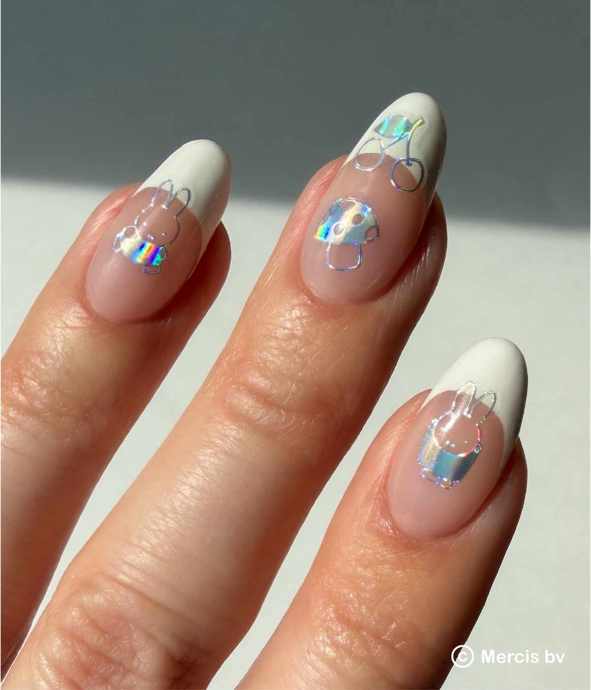 Nail Art Stickers, Miffy is Holo