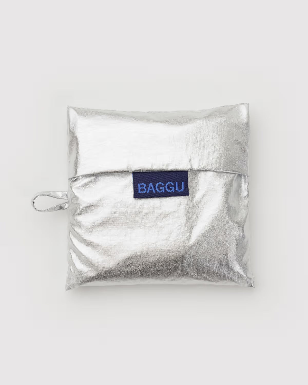 Standard Baggu, Metallic Silver