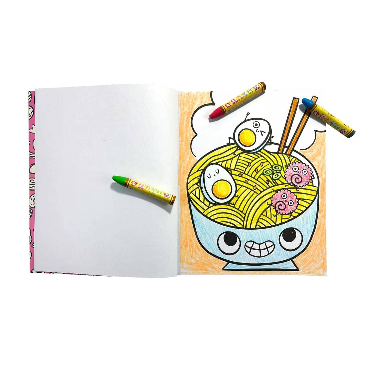 Color-in' Book, Happy Snacks Coloring Book