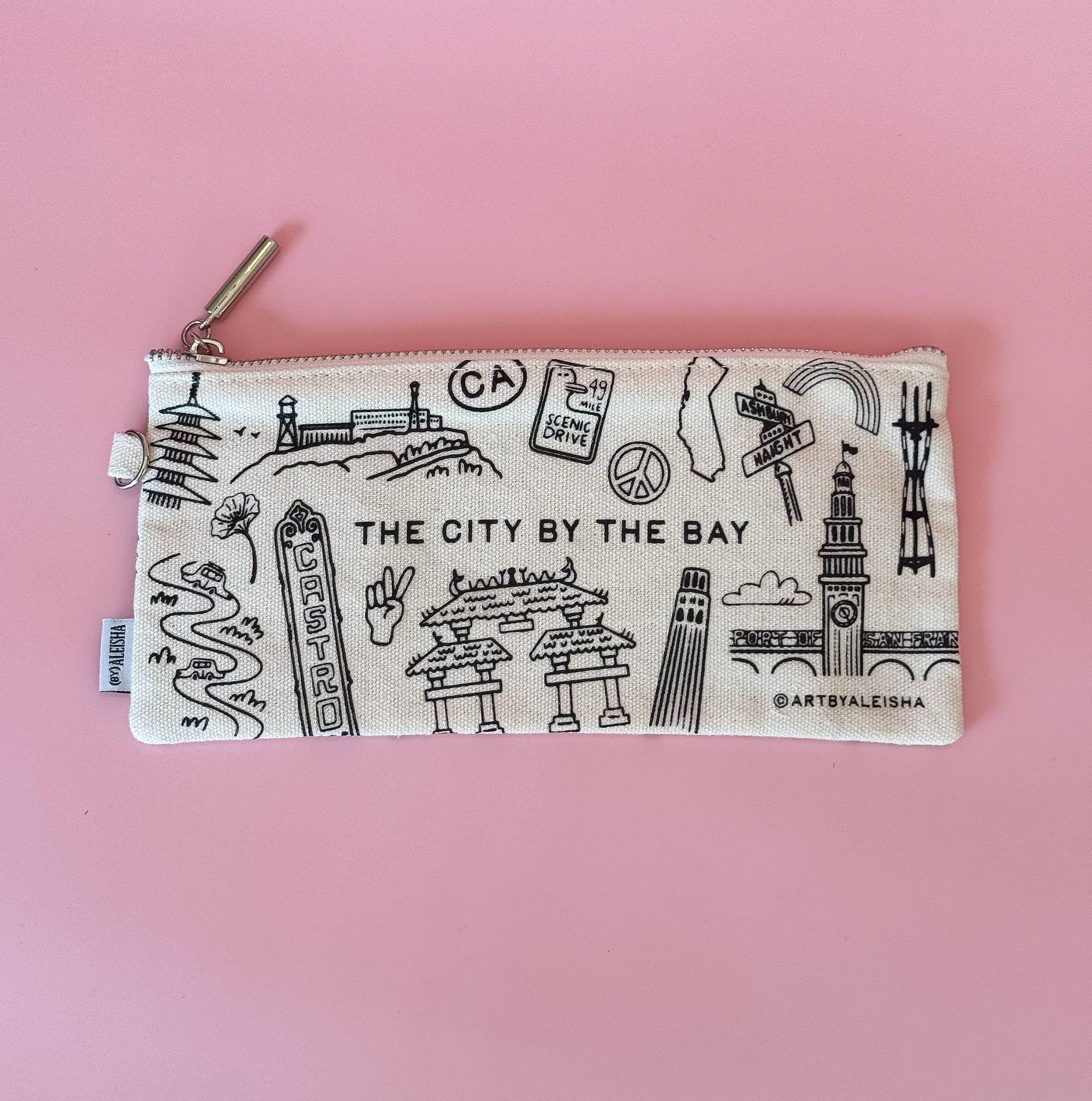 San Francisco Icons Pencil Pouch