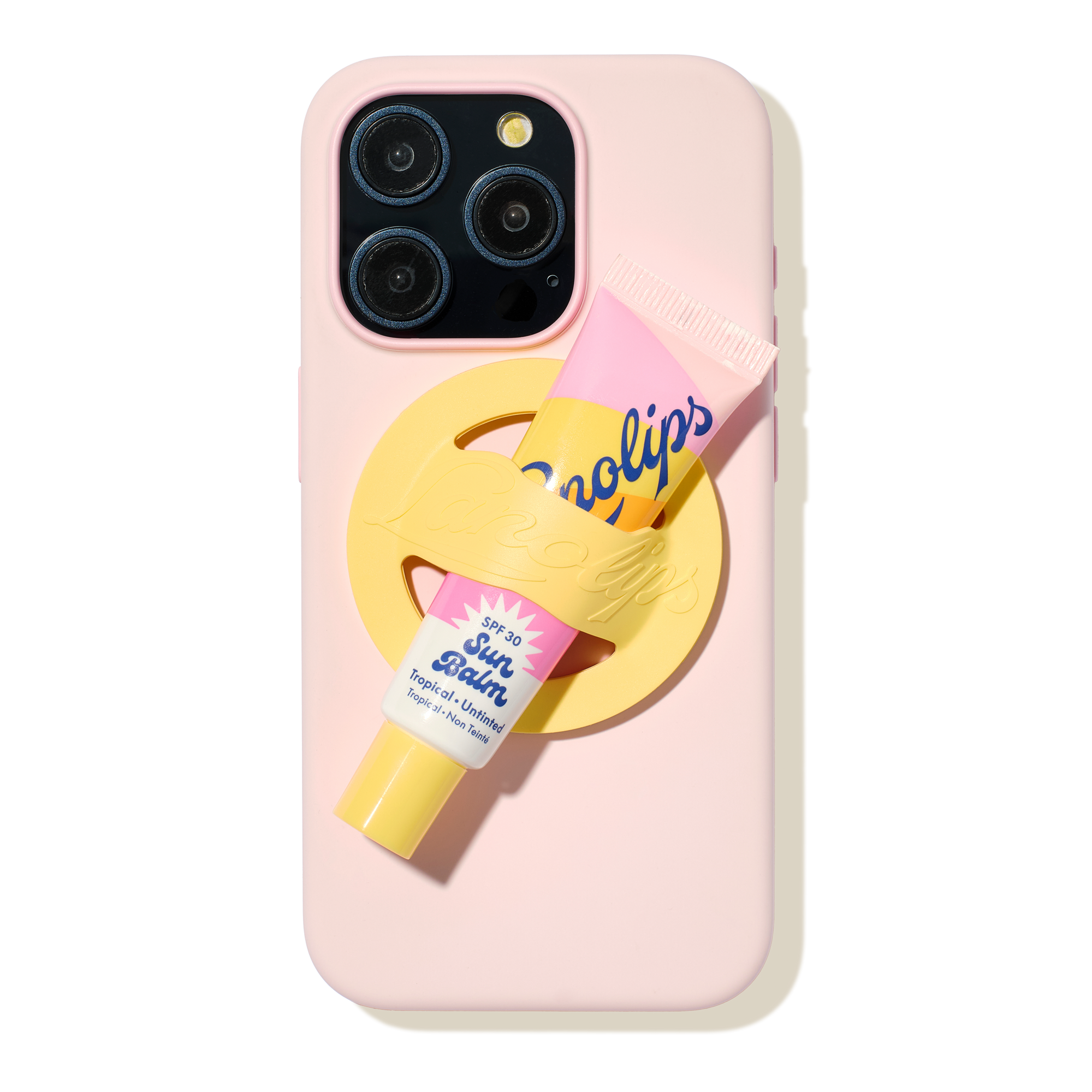 Sun Balm SPF 30 Tropical  & Phone Lip Balm Holder