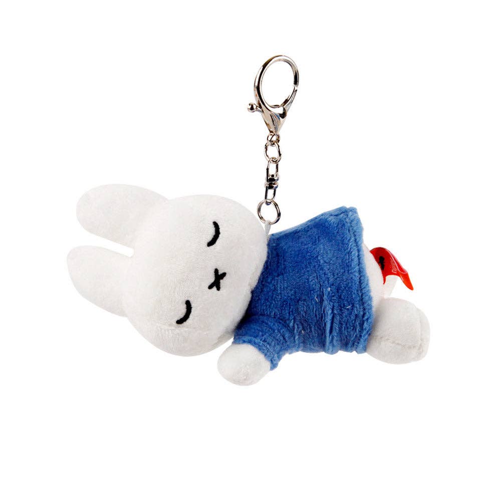 Miffy Sleeping Plush Keychain