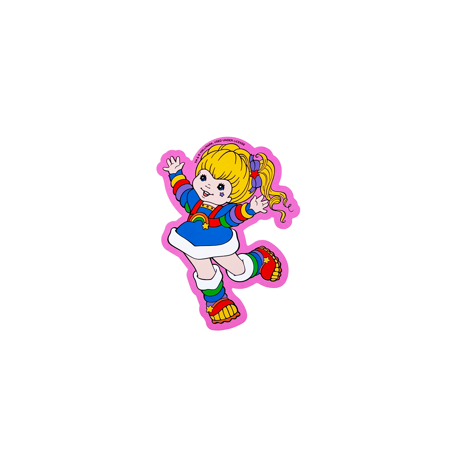 Radiant Rainbow Brite Vinyl Sticker