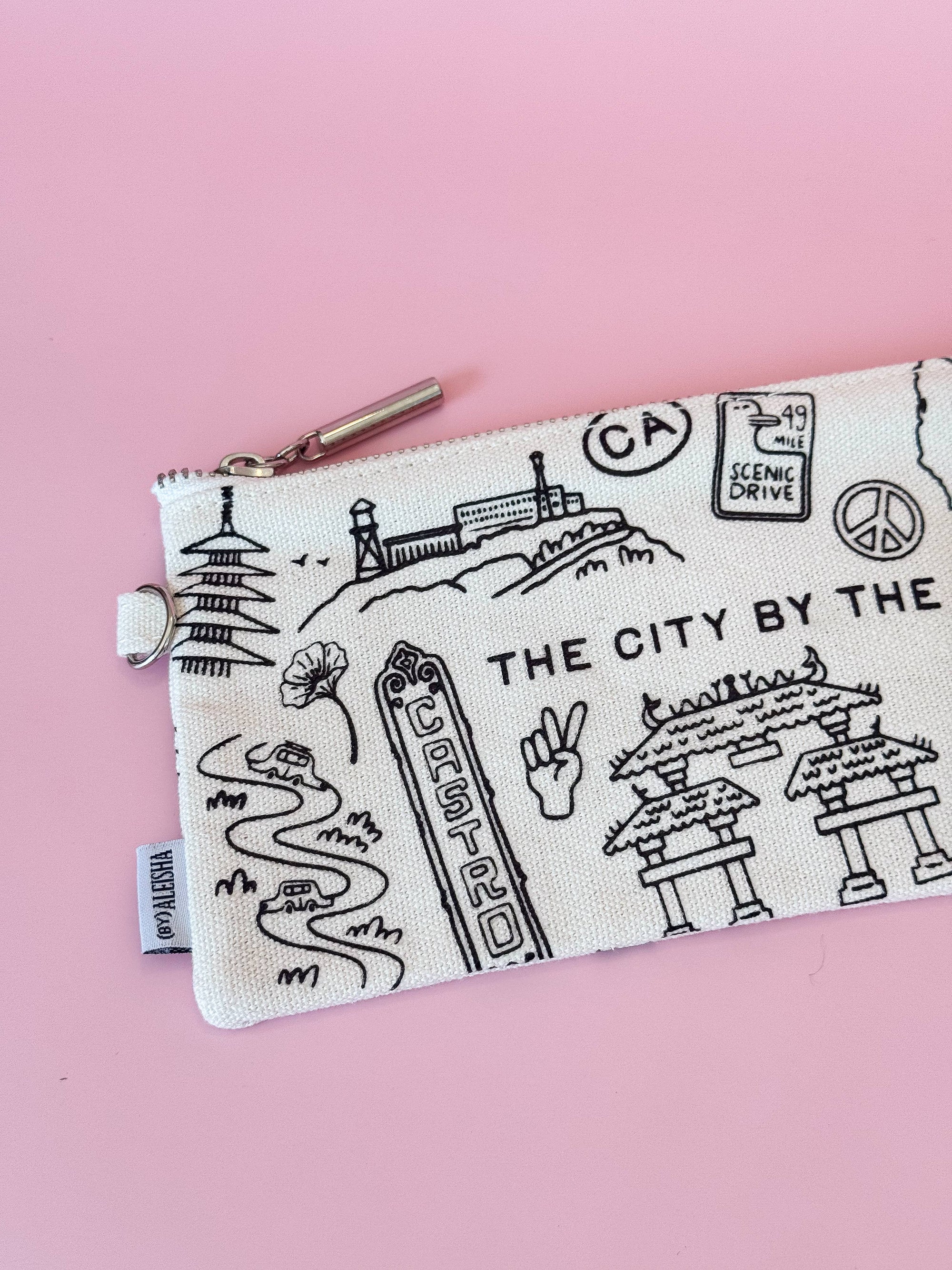 San Francisco Icons Pencil Pouch