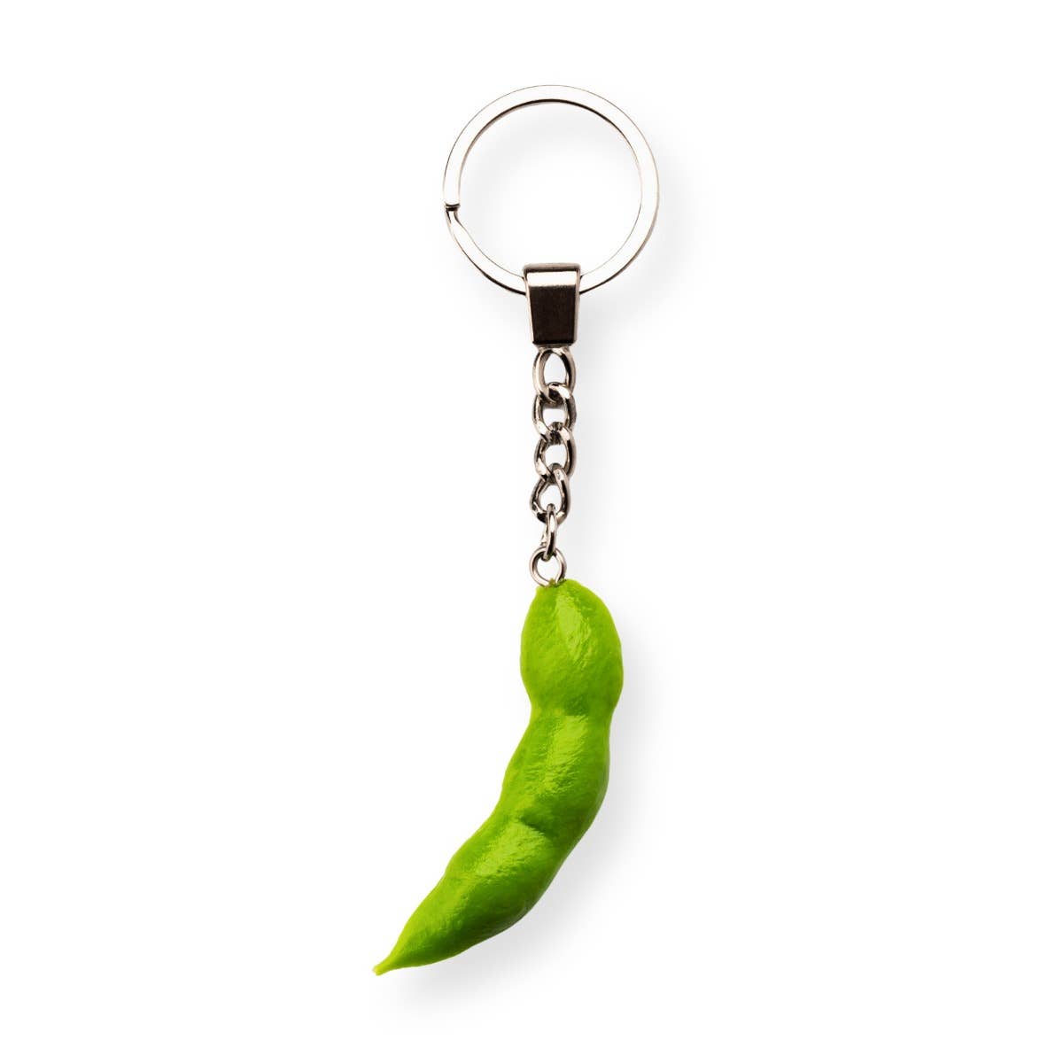 Edamame Keychain