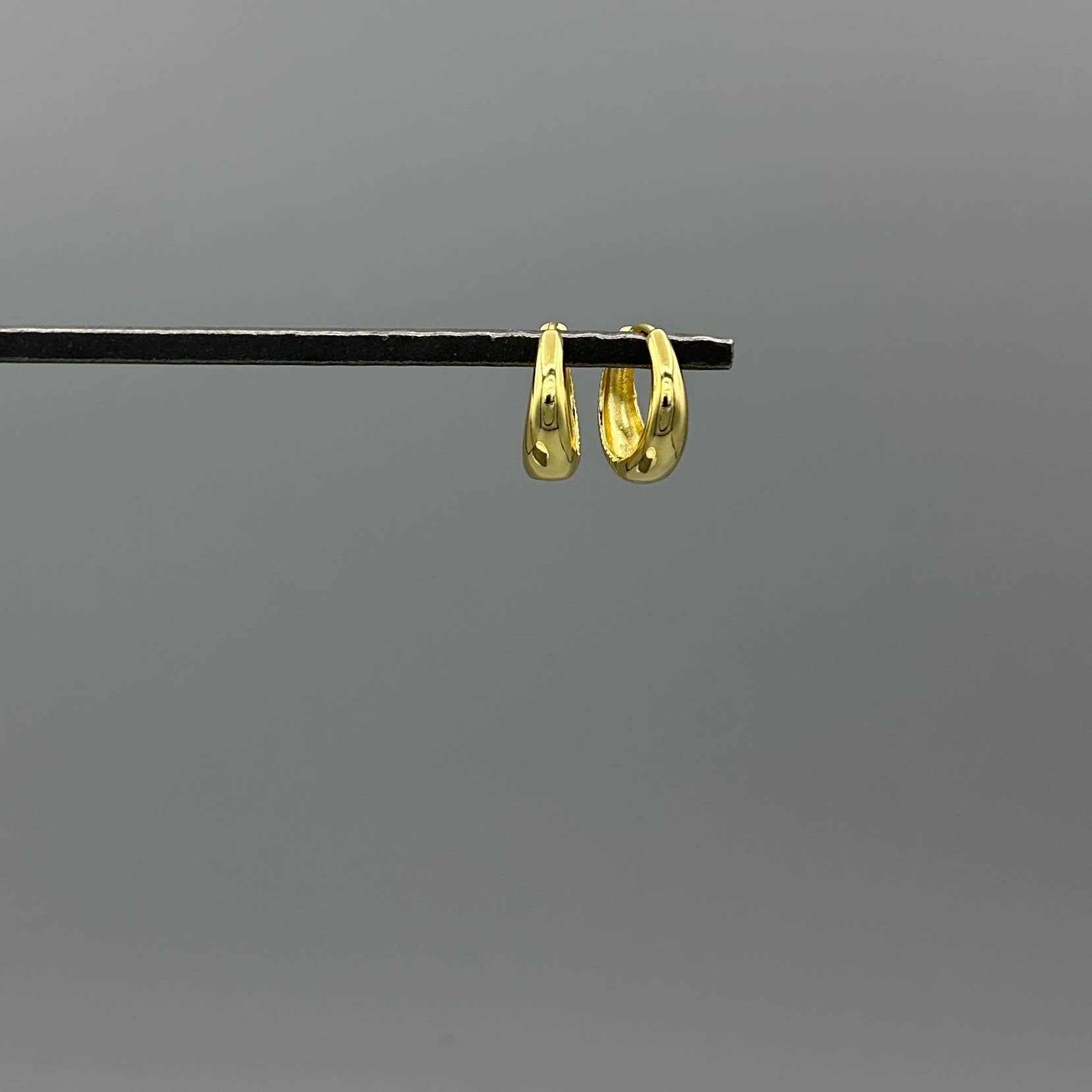 Reversible Polished & Textured Hoops, Sterling Silver