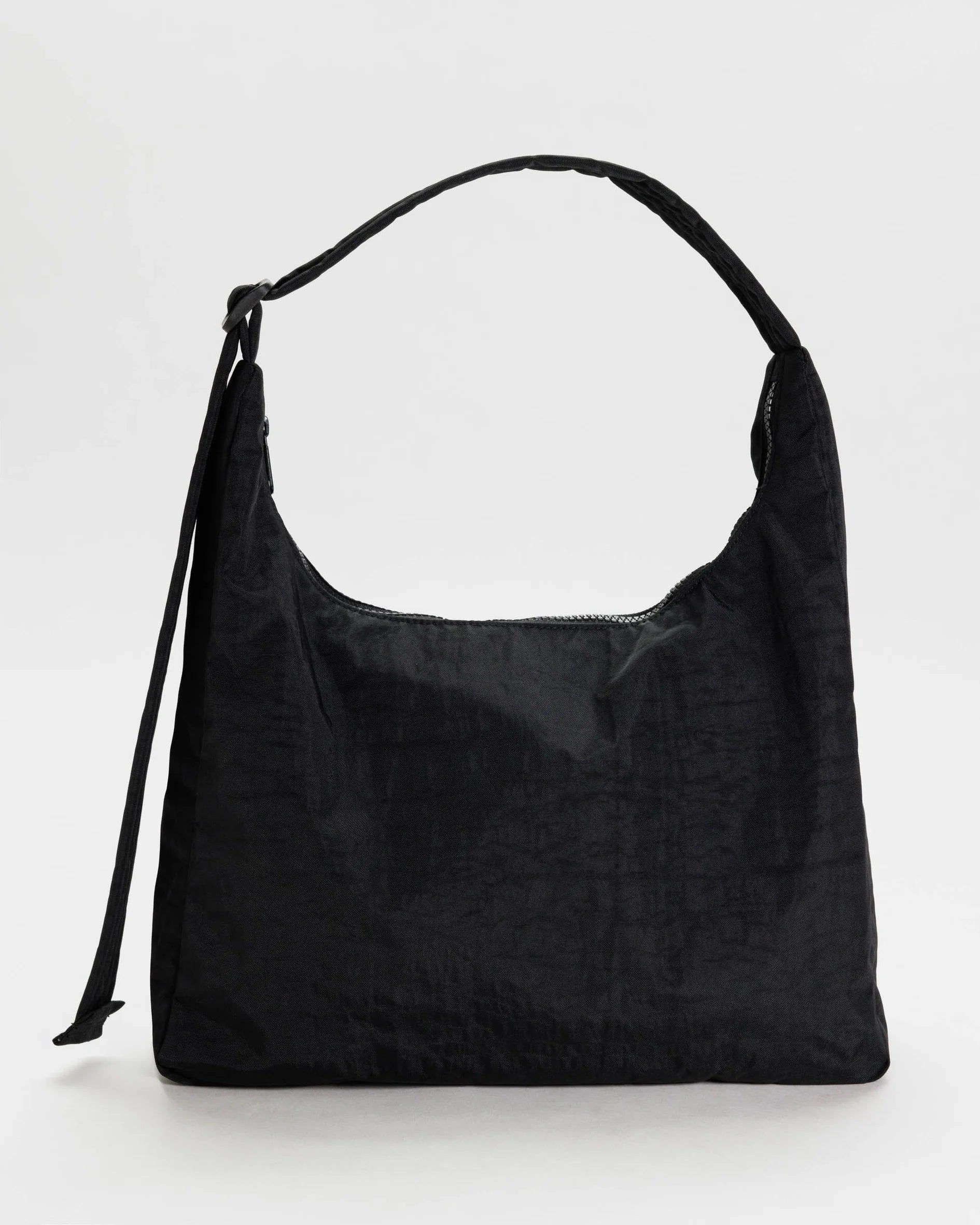 Nylon Shoulder Bag, Black