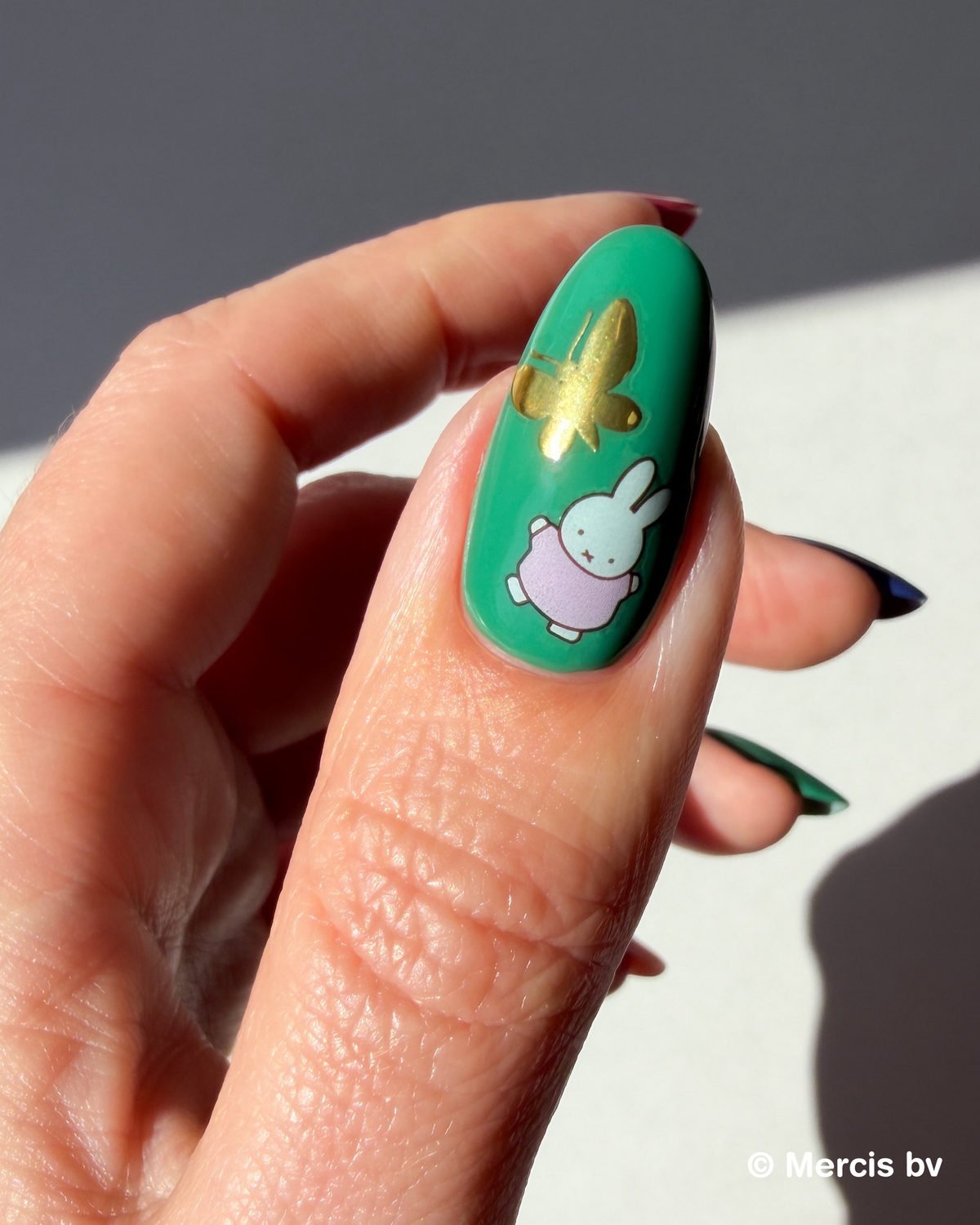 Nail Art Stickers, Miffy's Mushroom