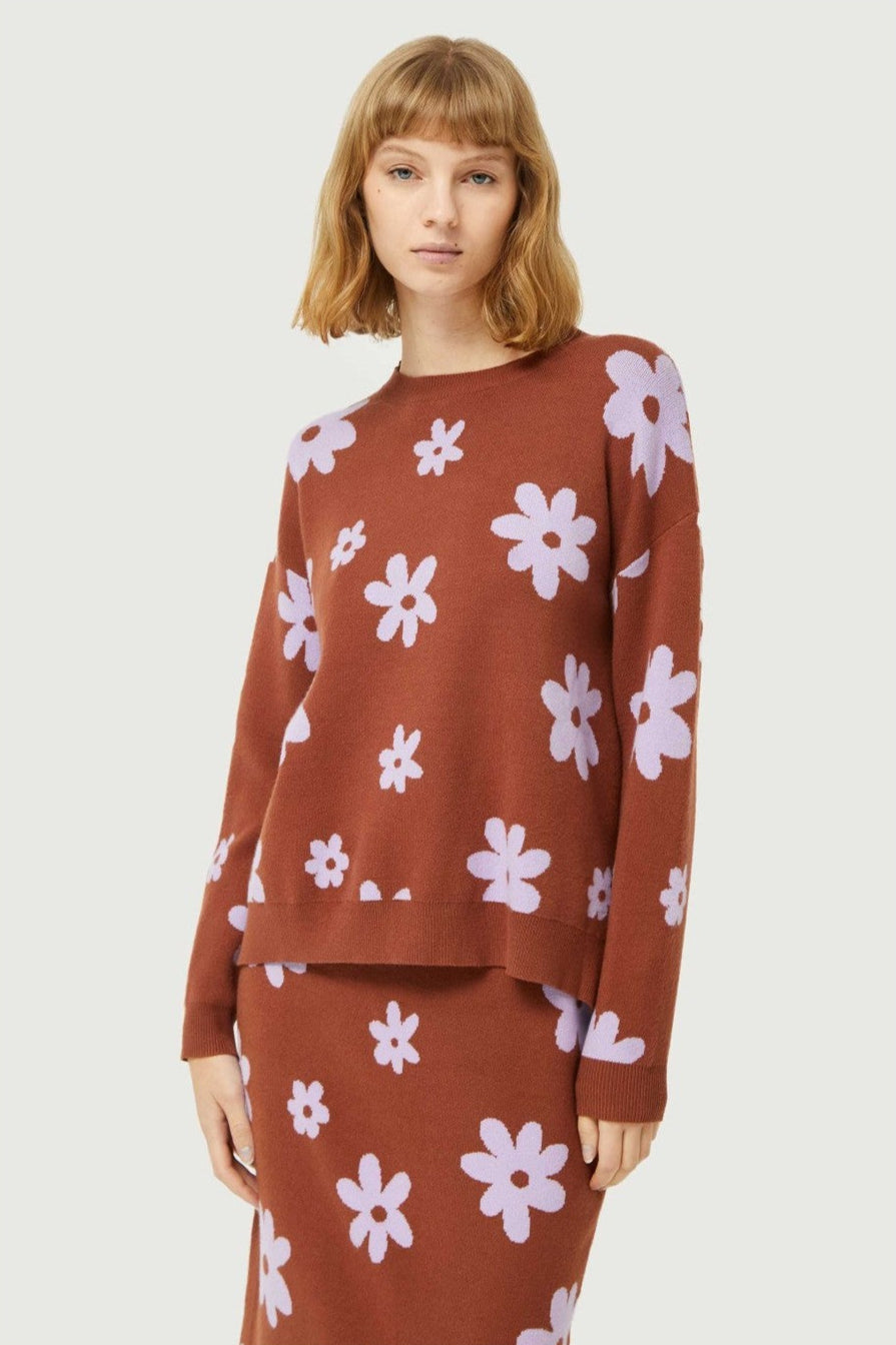 Knit Jumper, Daisies