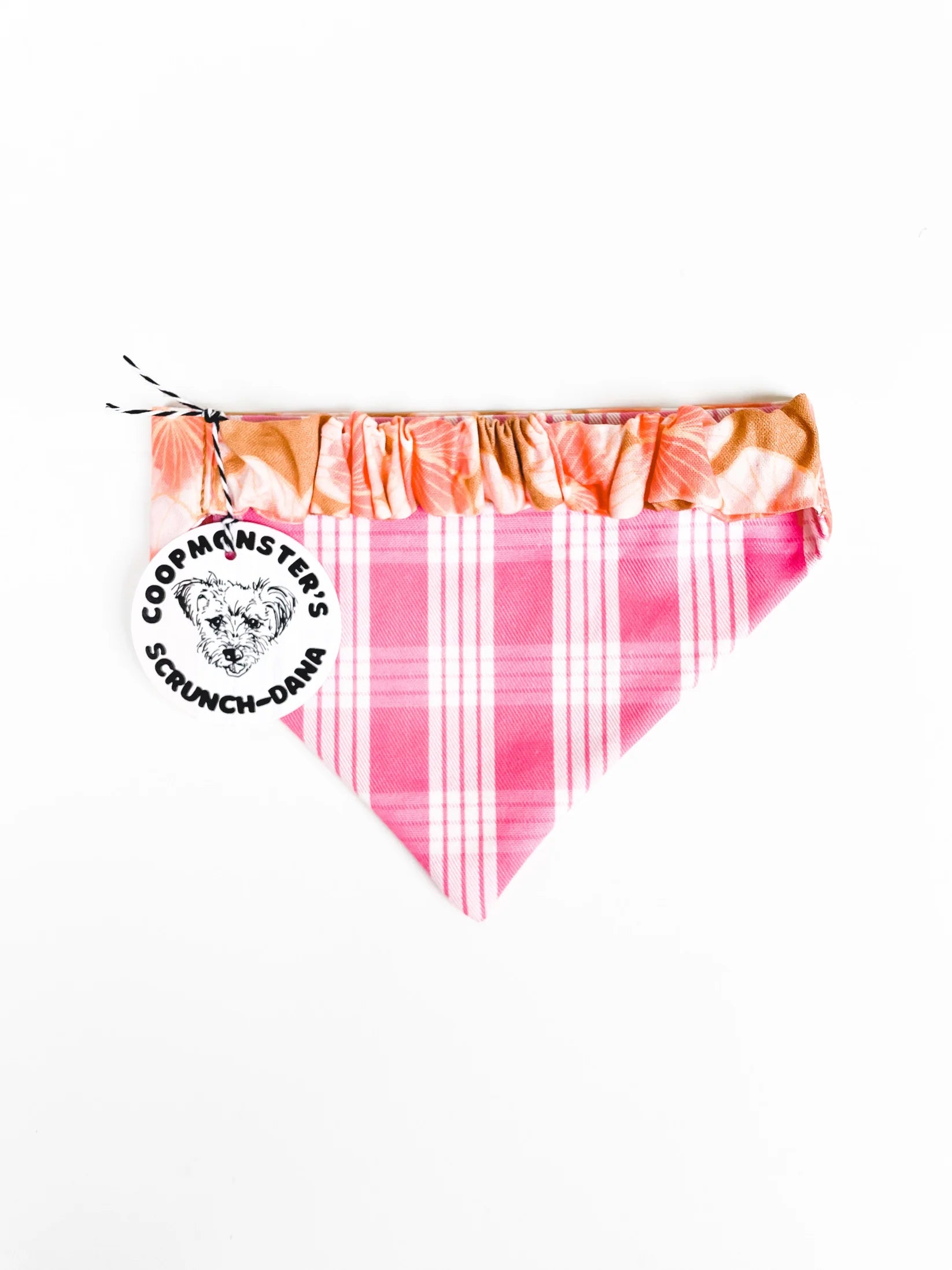 Pink Hibiscus Dog Bandana