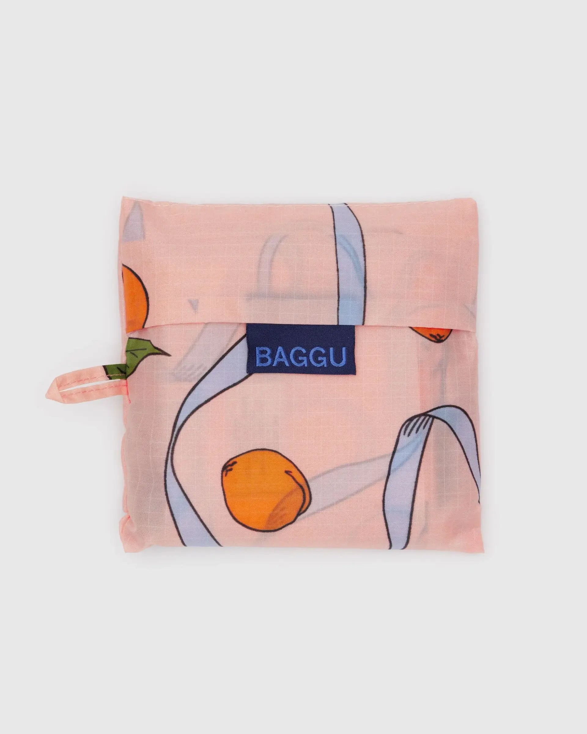 Standard Baggu, Apricots & Ribbons