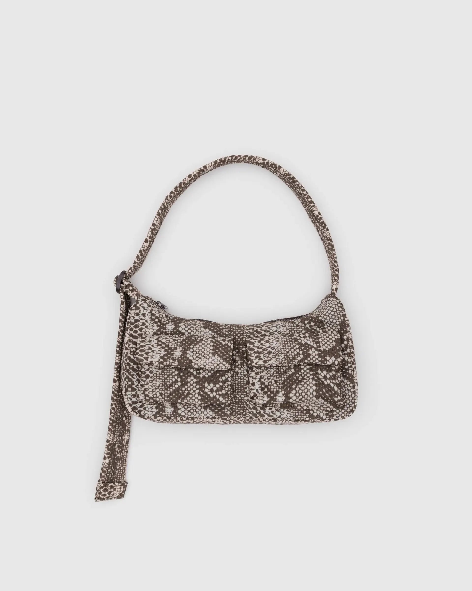 Cargo Shoulder Bag, Snakeskin