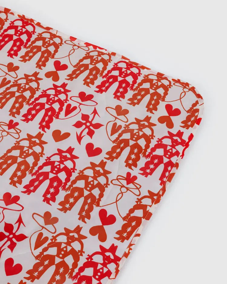 Puffy Picnic Blanket, Cowgirl
